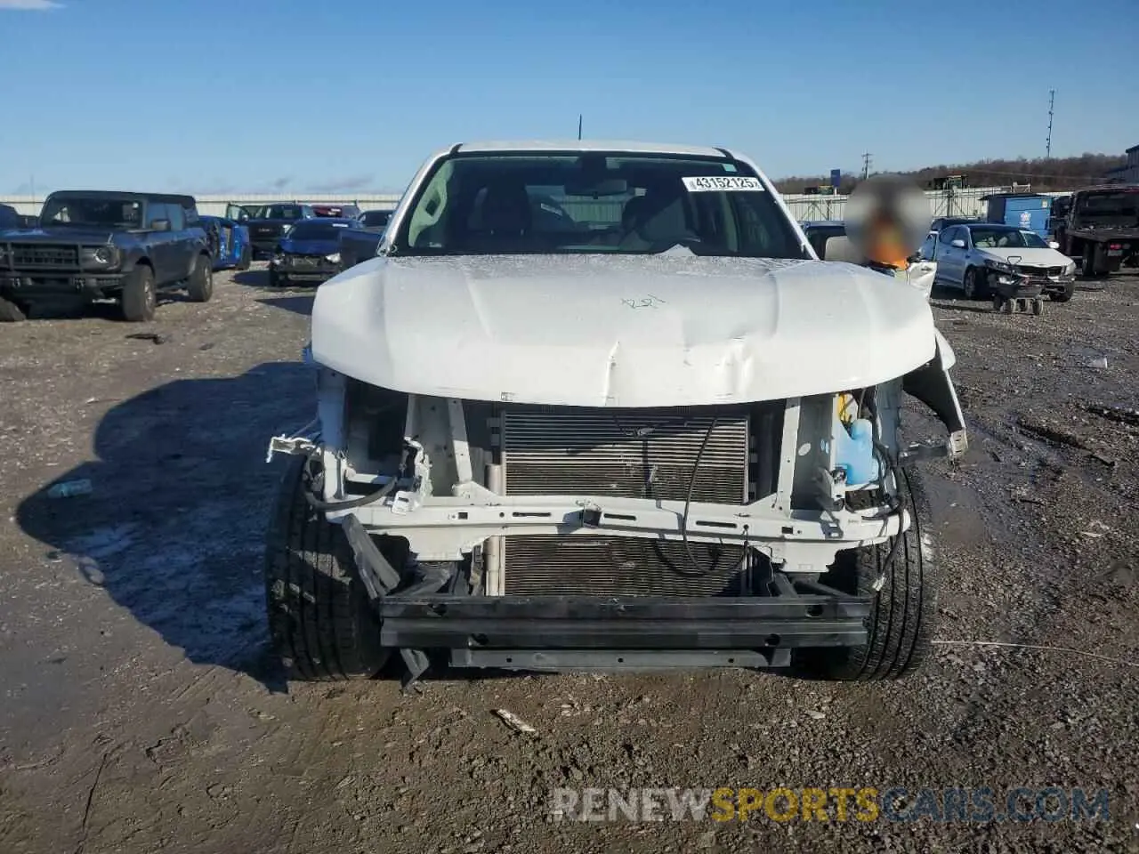 5 fotografías del automóvil dañado 1GCGSBEA9L1100733 CHEVROLET COLORADO 2020