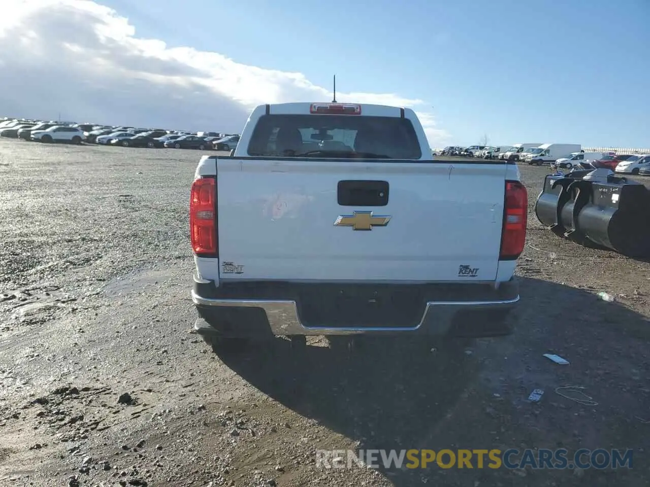 6 fotografías del automóvil dañado 1GCGSBEA9L1100733 CHEVROLET COLORADO 2020