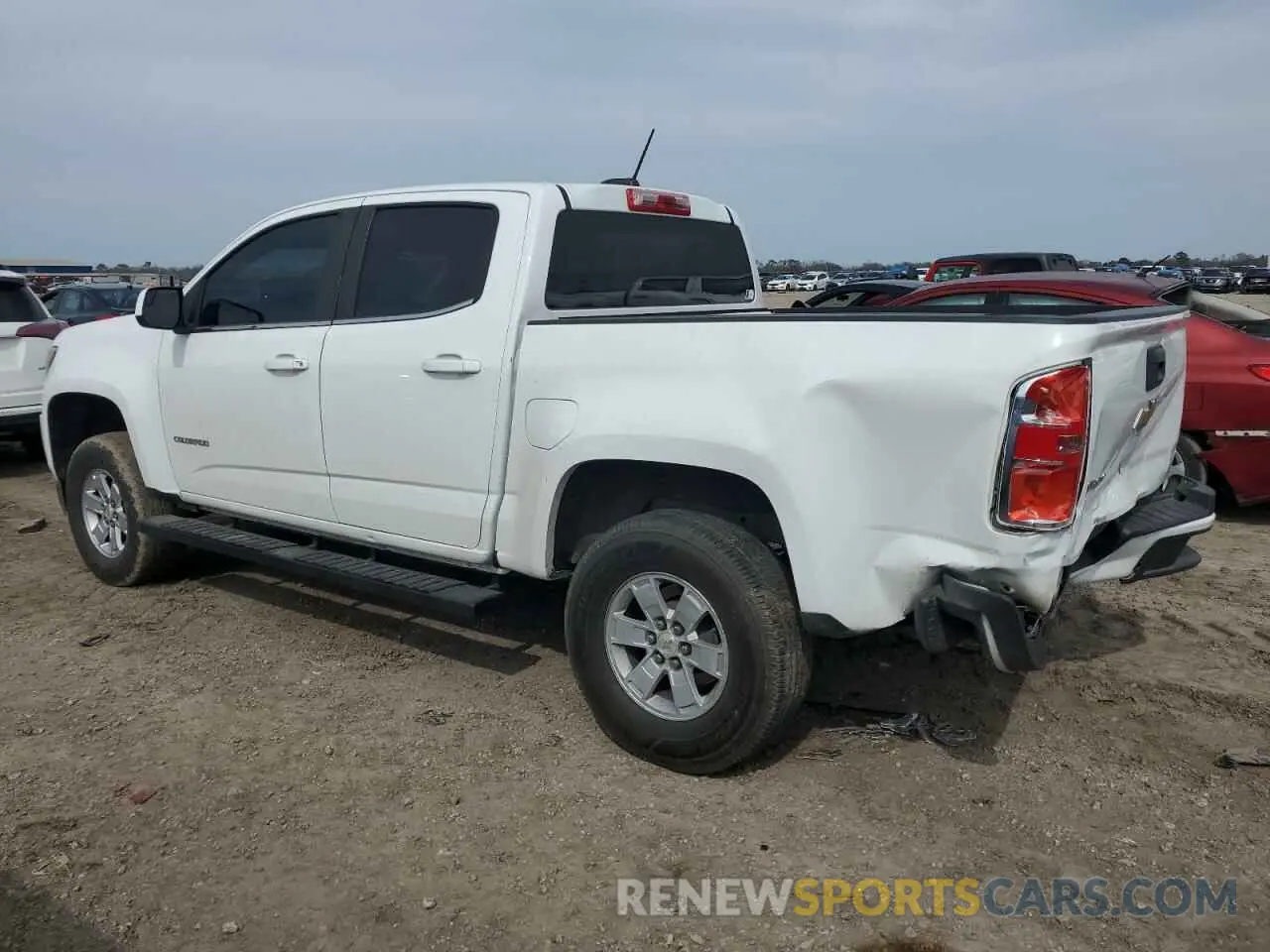 2 fotografías del automóvil dañado 1GCGSBEA9L1105544 CHEVROLET COLORADO 2020