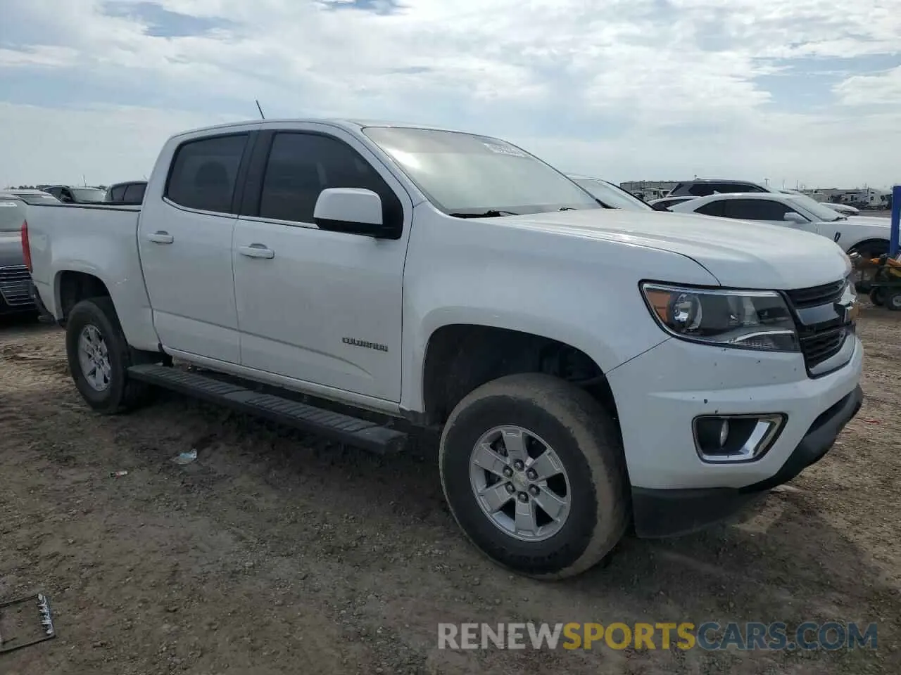 4 fotografías del automóvil dañado 1GCGSBEA9L1105544 CHEVROLET COLORADO 2020
