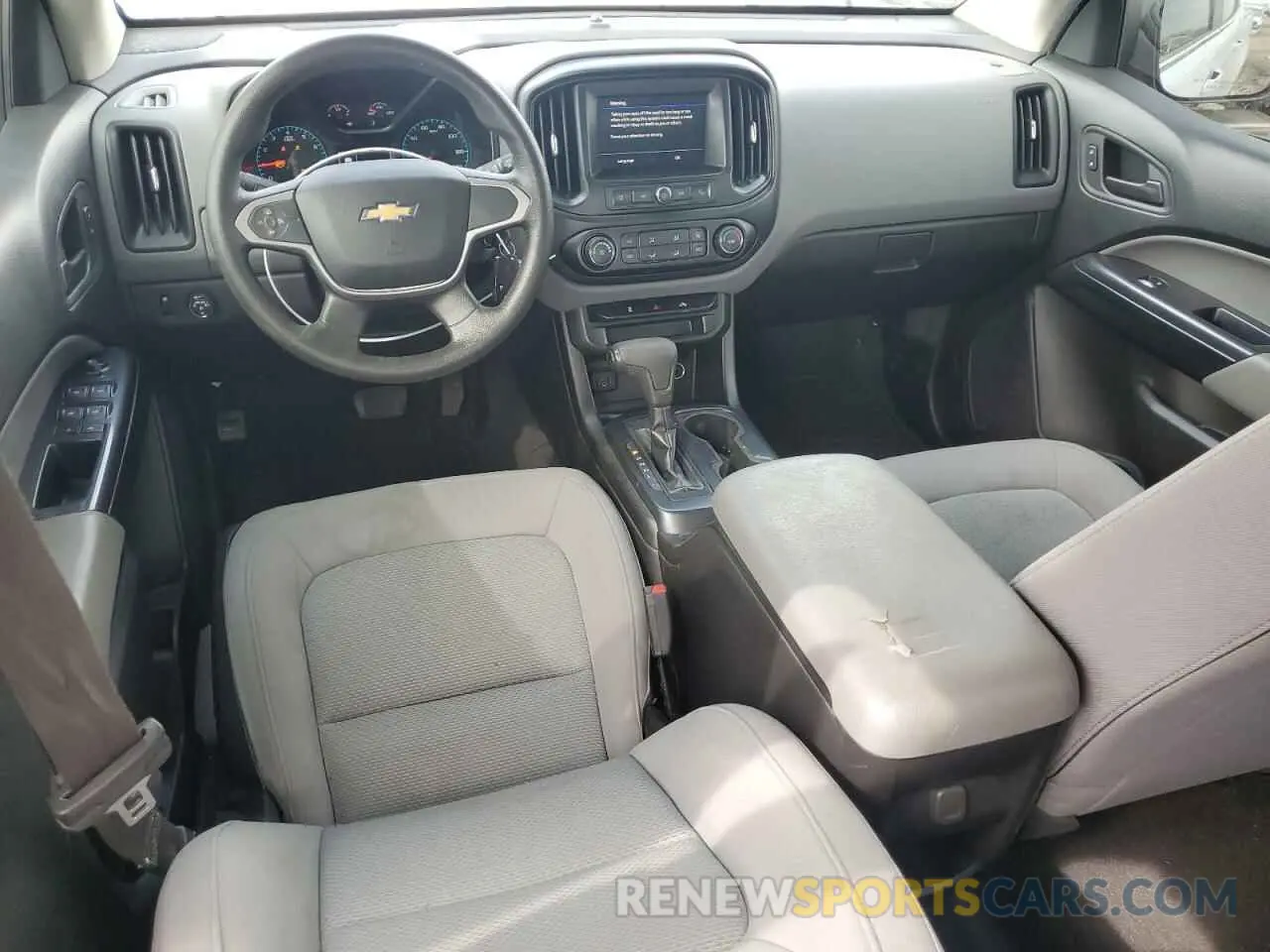 8 fotografías del automóvil dañado 1GCGSBEA9L1105544 CHEVROLET COLORADO 2020