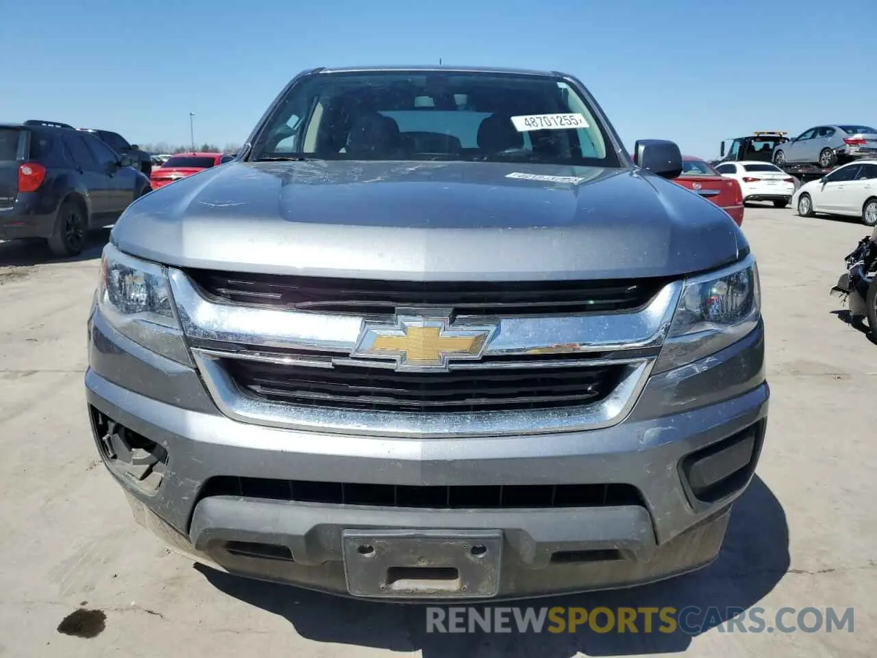 5 fotografías del automóvil dañado 1GCGSBEN0L1103474 CHEVROLET COLORADO 2020