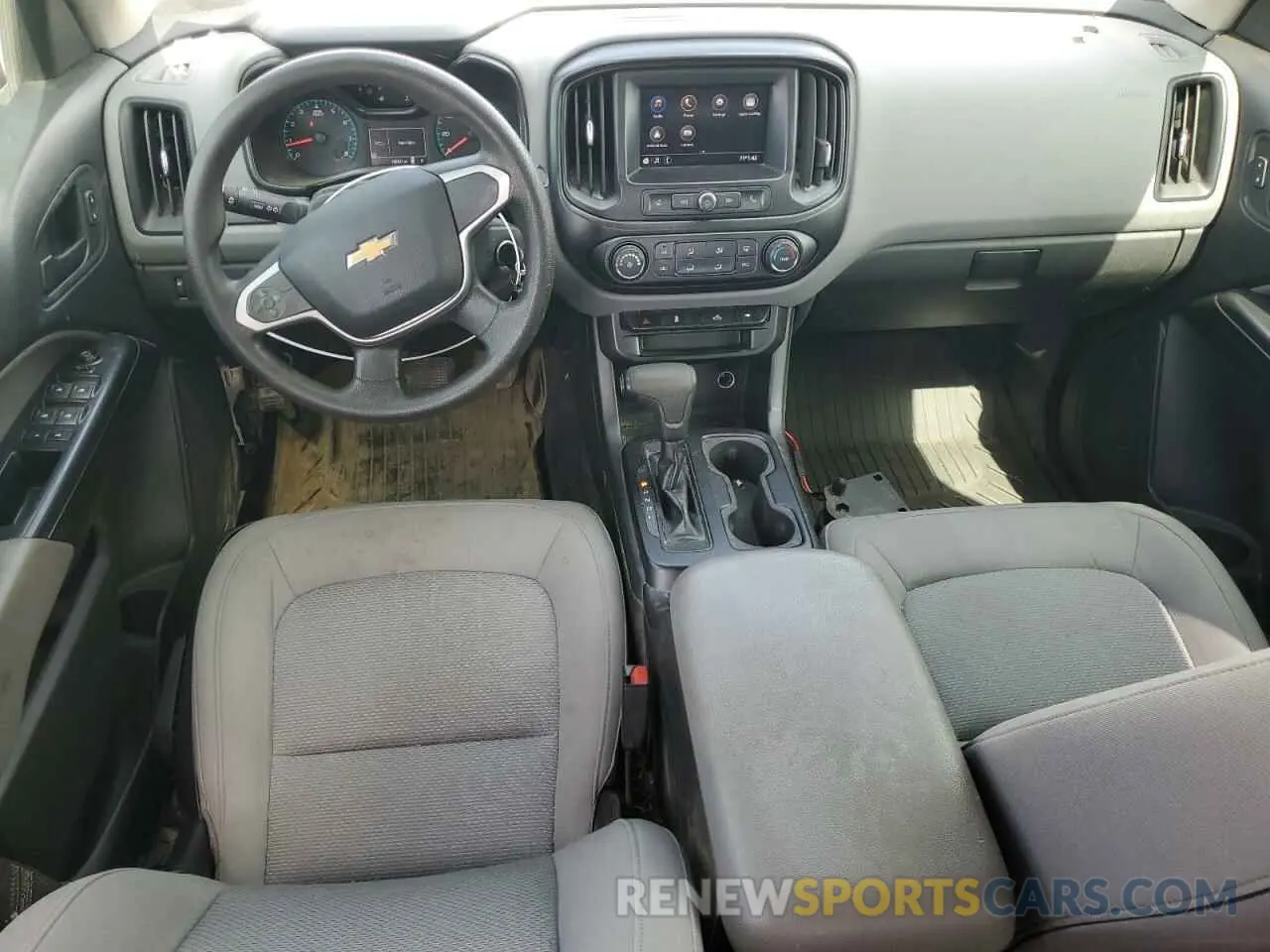 8 fotografías del automóvil dañado 1GCGSBEN0L1175436 CHEVROLET COLORADO 2020