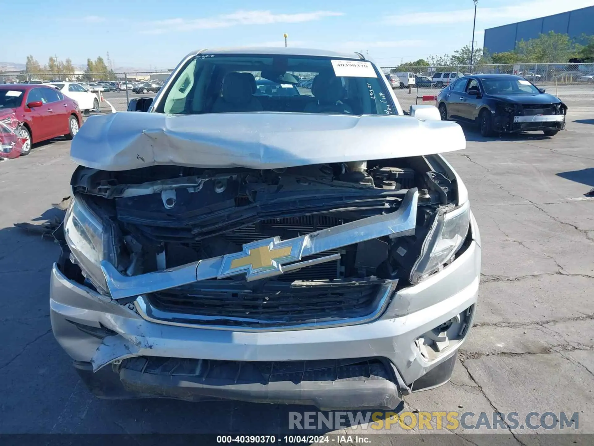11 fotografías del automóvil dañado 1GCGSBEN0L1209889 CHEVROLET COLORADO 2020