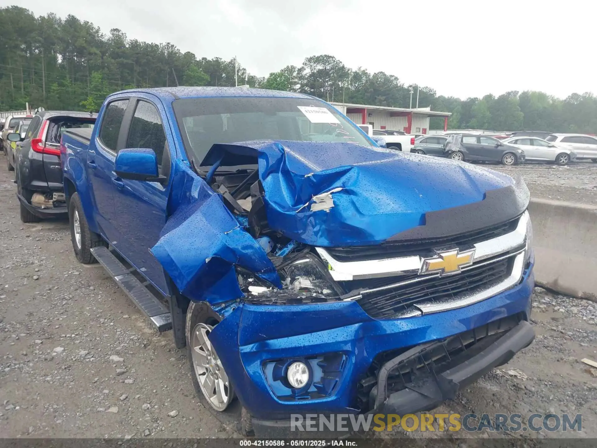 1 fotografías del automóvil dañado 1GCGSBEN7L1110518 CHEVROLET COLORADO 2020