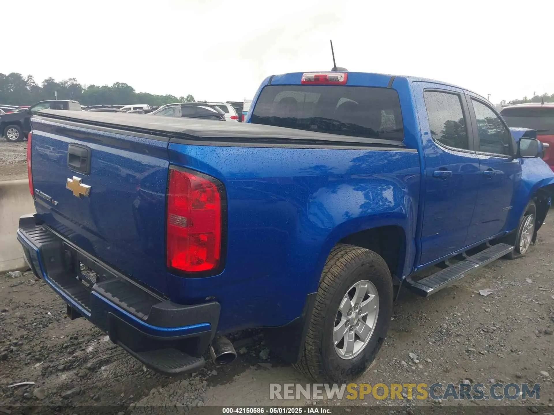 4 fotografías del automóvil dañado 1GCGSBEN7L1110518 CHEVROLET COLORADO 2020