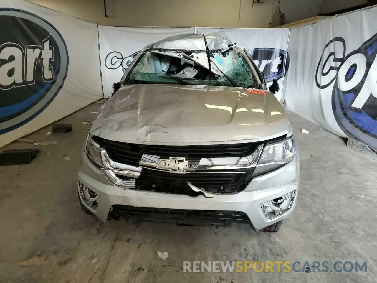 5 fotografías del automóvil dañado 1GCGSBENXL1140824 CHEVROLET COLORADO 2020
