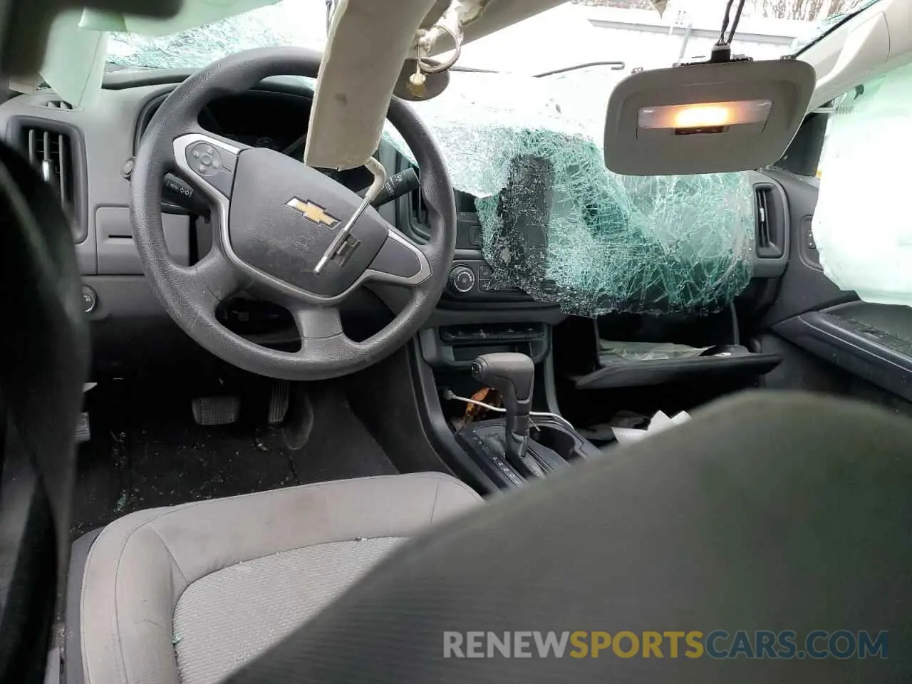 8 fotografías del automóvil dañado 1GCGSBENXL1140824 CHEVROLET COLORADO 2020