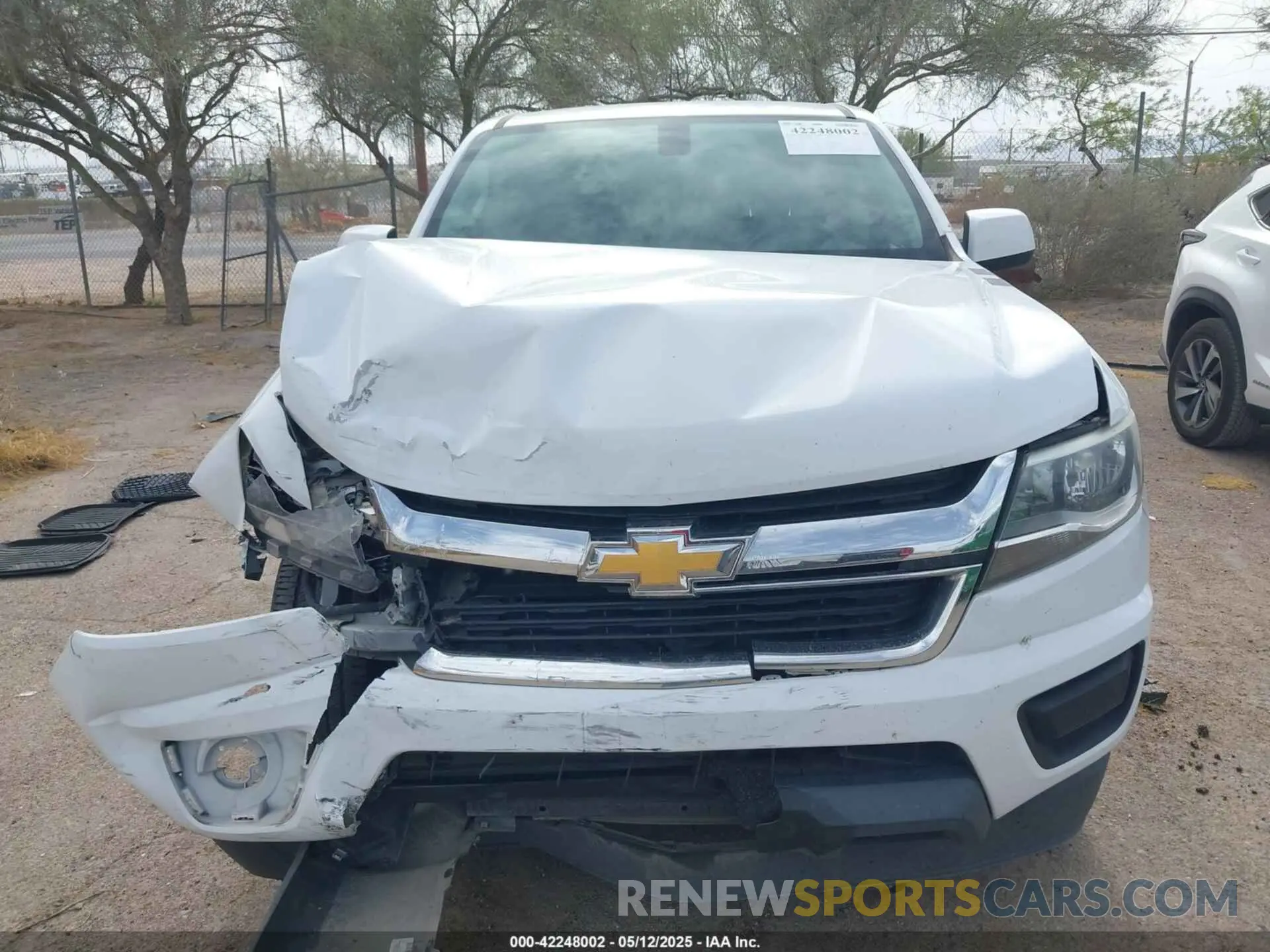 12 fotografías del automóvil dañado 1GCGSCEN0L1124654 CHEVROLET COLORADO 2020