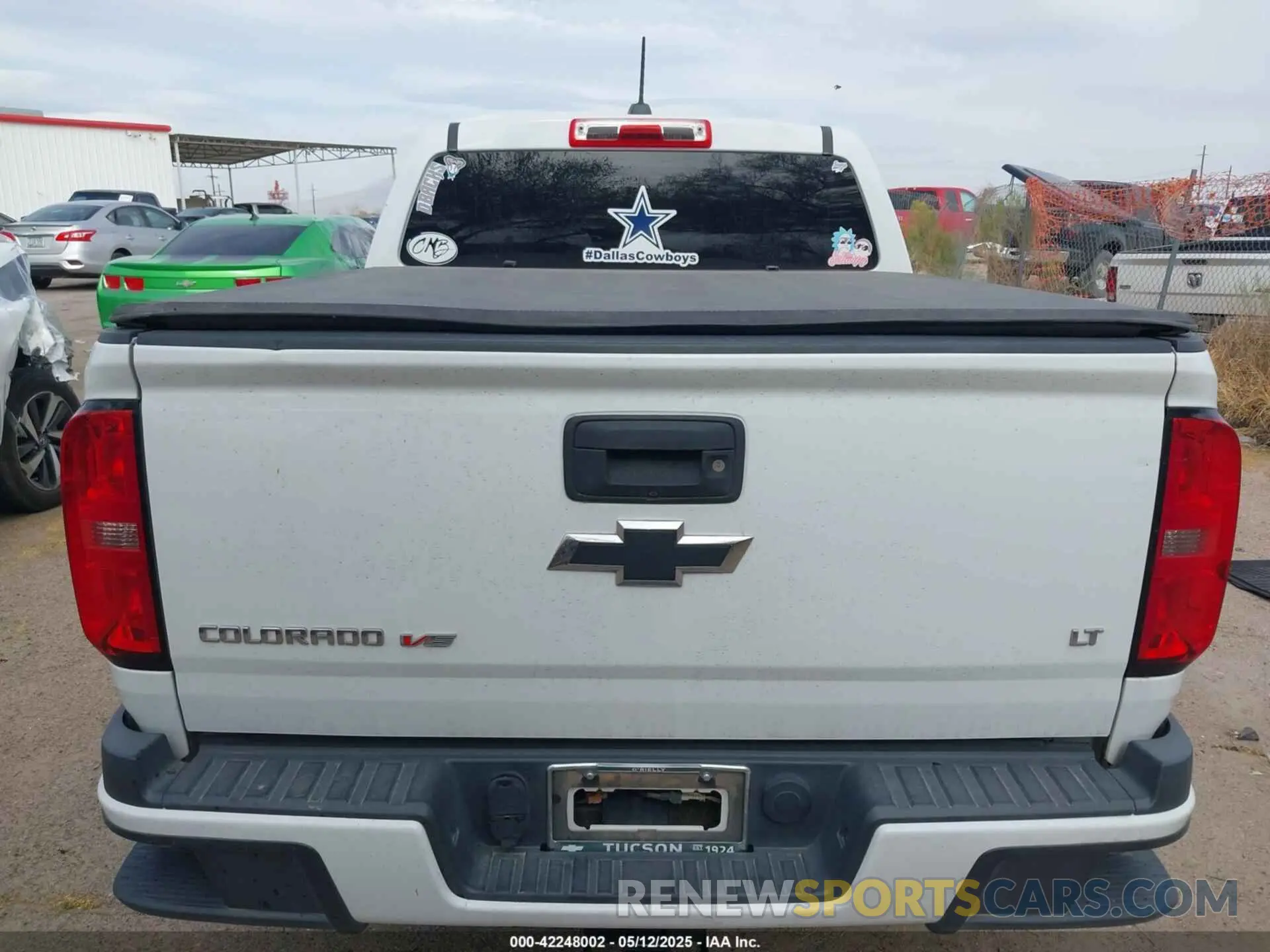 16 fotografías del automóvil dañado 1GCGSCEN0L1124654 CHEVROLET COLORADO 2020