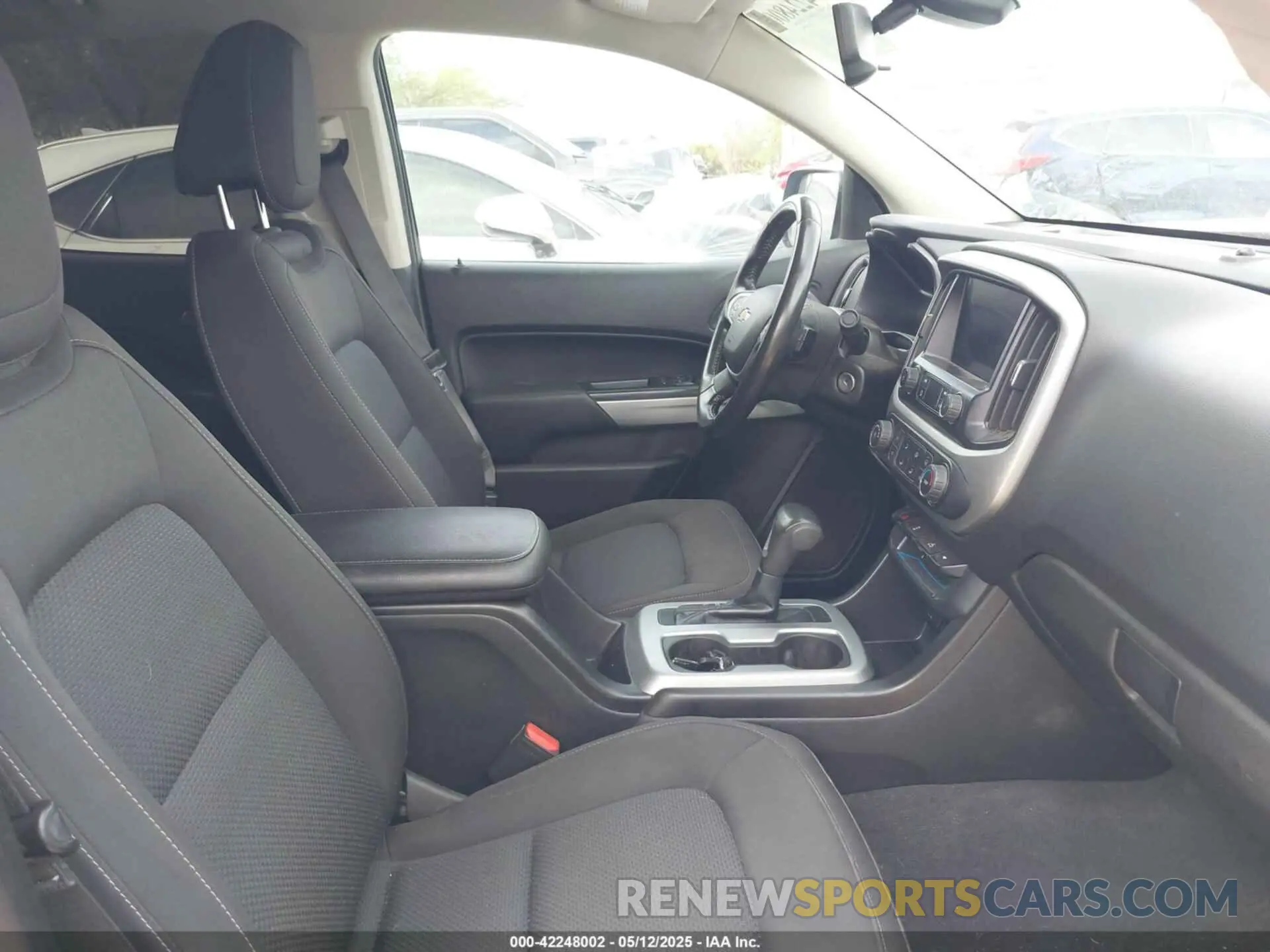 5 fotografías del automóvil dañado 1GCGSCEN0L1124654 CHEVROLET COLORADO 2020