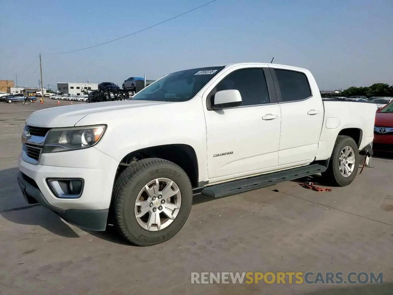 1 fotografías del automóvil dañado 1GCGSCEN0L1242686 CHEVROLET COLORADO 2020