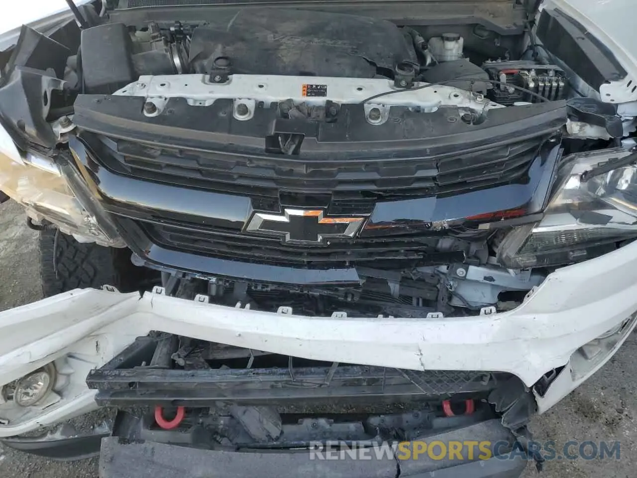 11 fotografías del automóvil dañado 1GCGSCEN1L1128566 CHEVROLET COLORADO 2020