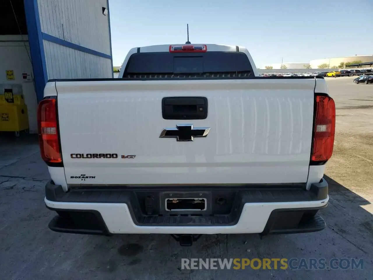 6 fotografías del automóvil dañado 1GCGSCEN1L1128566 CHEVROLET COLORADO 2020