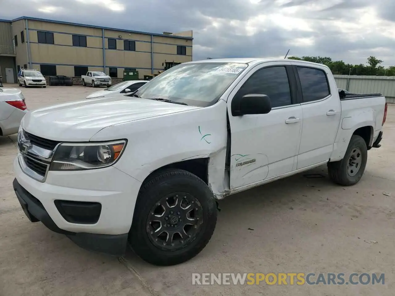 1 fotografías del automóvil dañado 1GCGSCEN2L1115647 CHEVROLET COLORADO 2020