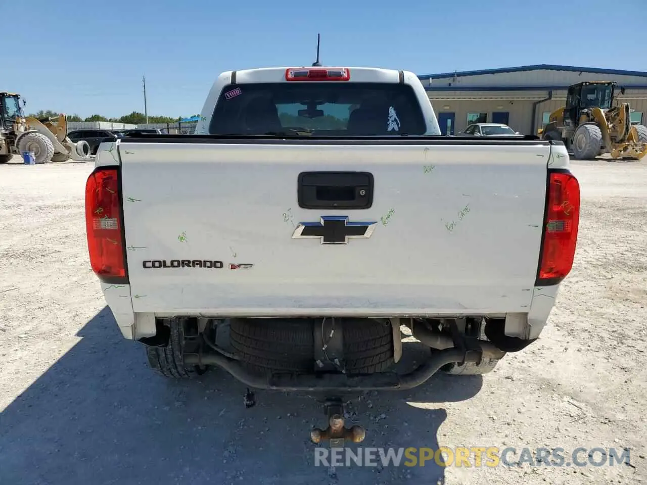 6 fotografías del automóvil dañado 1GCGSCEN5L1246572 CHEVROLET COLORADO 2020
