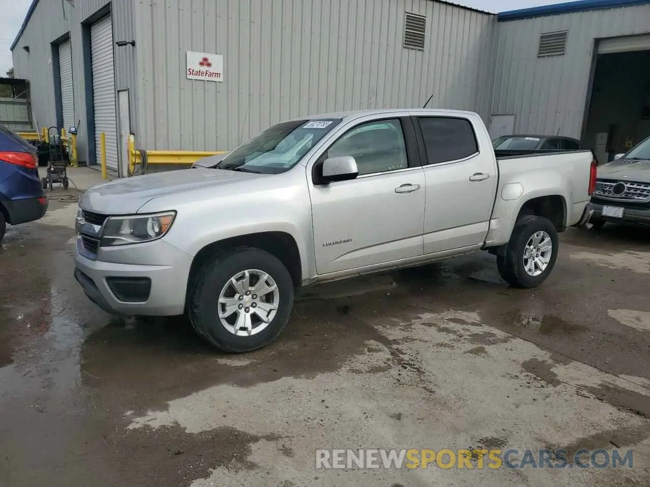 1 fotografías del automóvil dañado 1GCGSCEN7L1122514 CHEVROLET COLORADO 2020