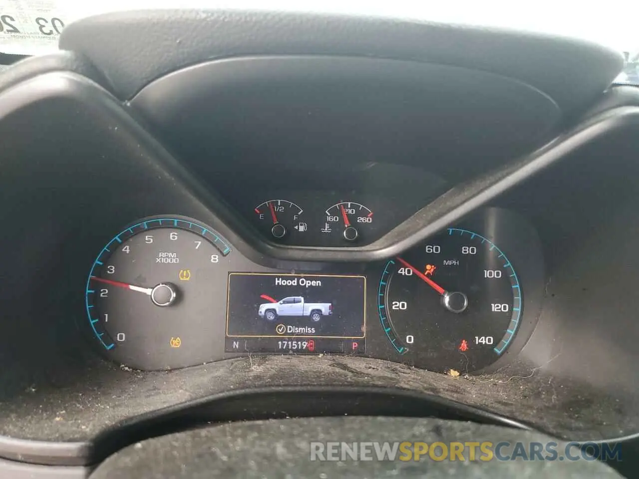 9 fotografías del automóvil dañado 1GCGSCEN7L1122514 CHEVROLET COLORADO 2020