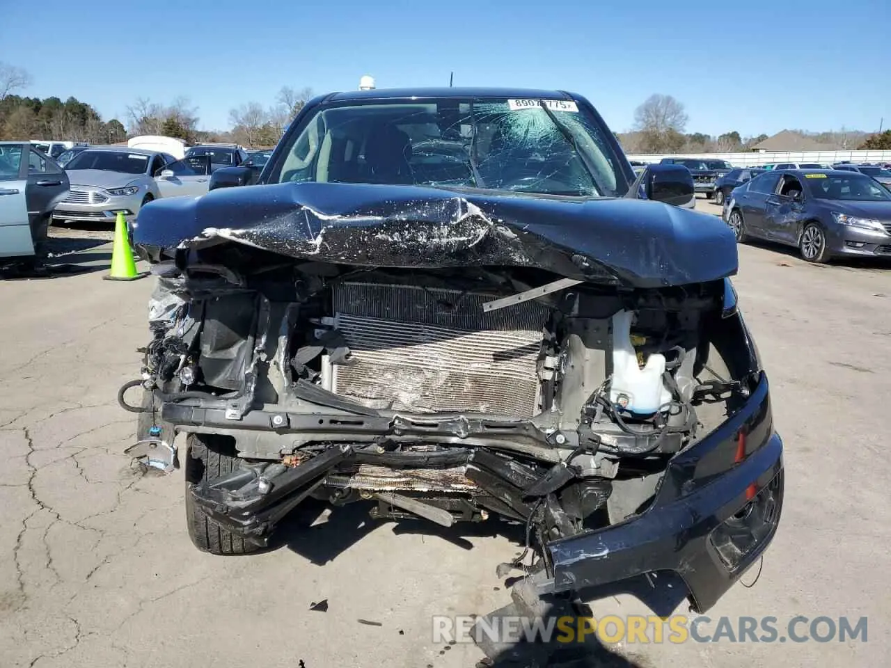 5 fotografías del automóvil dañado 1GCGSCEN7L1238151 CHEVROLET COLORADO 2020