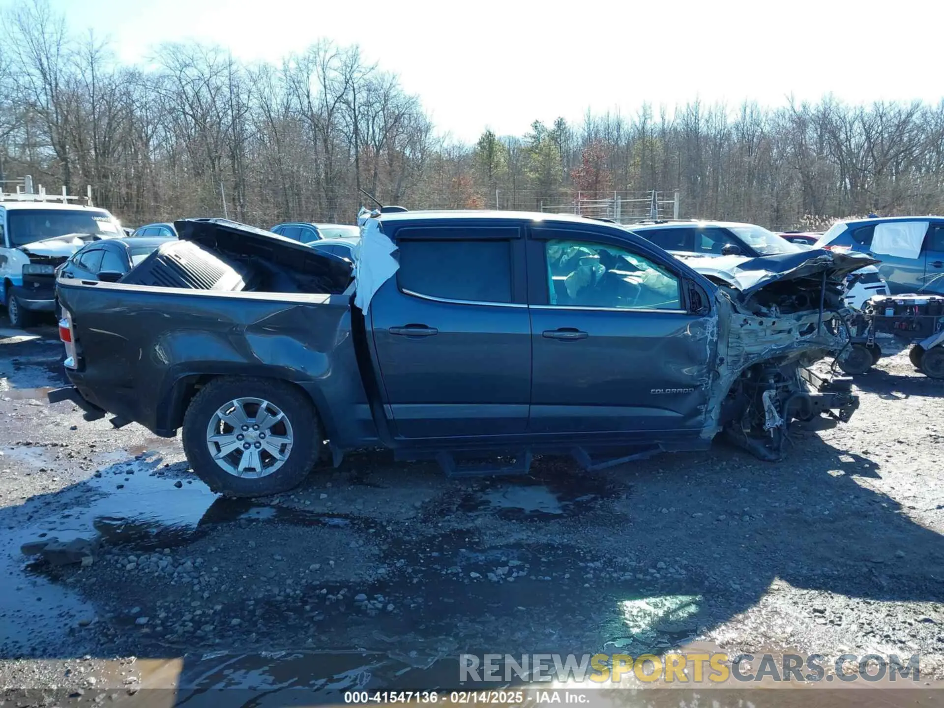 13 fotografías del automóvil dañado 1GCGSCEN8L1167655 CHEVROLET COLORADO 2020