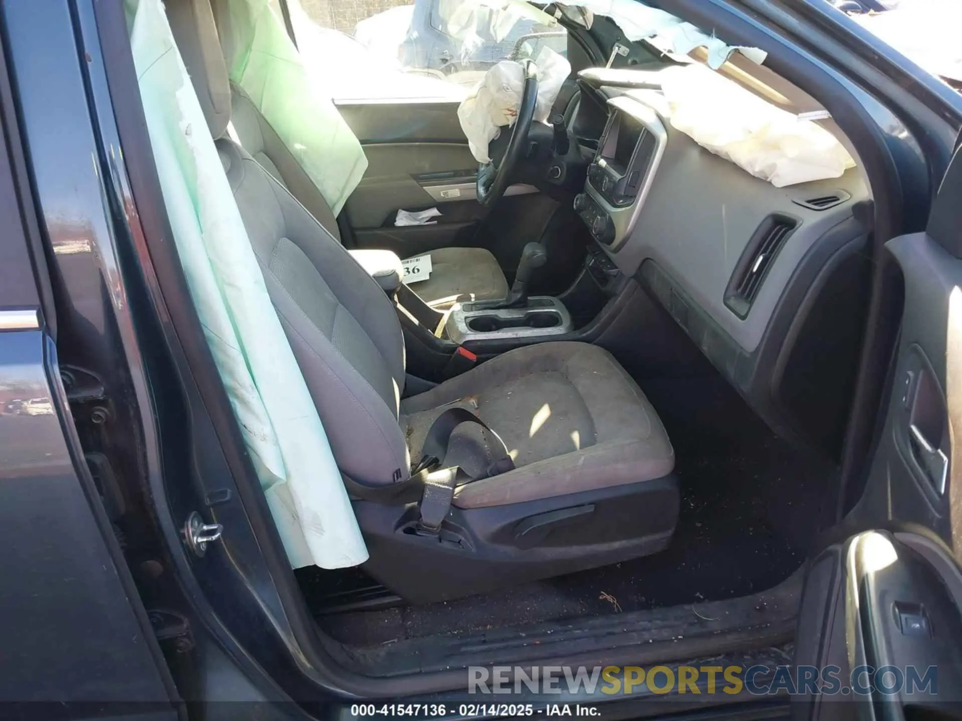 5 fotografías del automóvil dañado 1GCGSCEN8L1167655 CHEVROLET COLORADO 2020