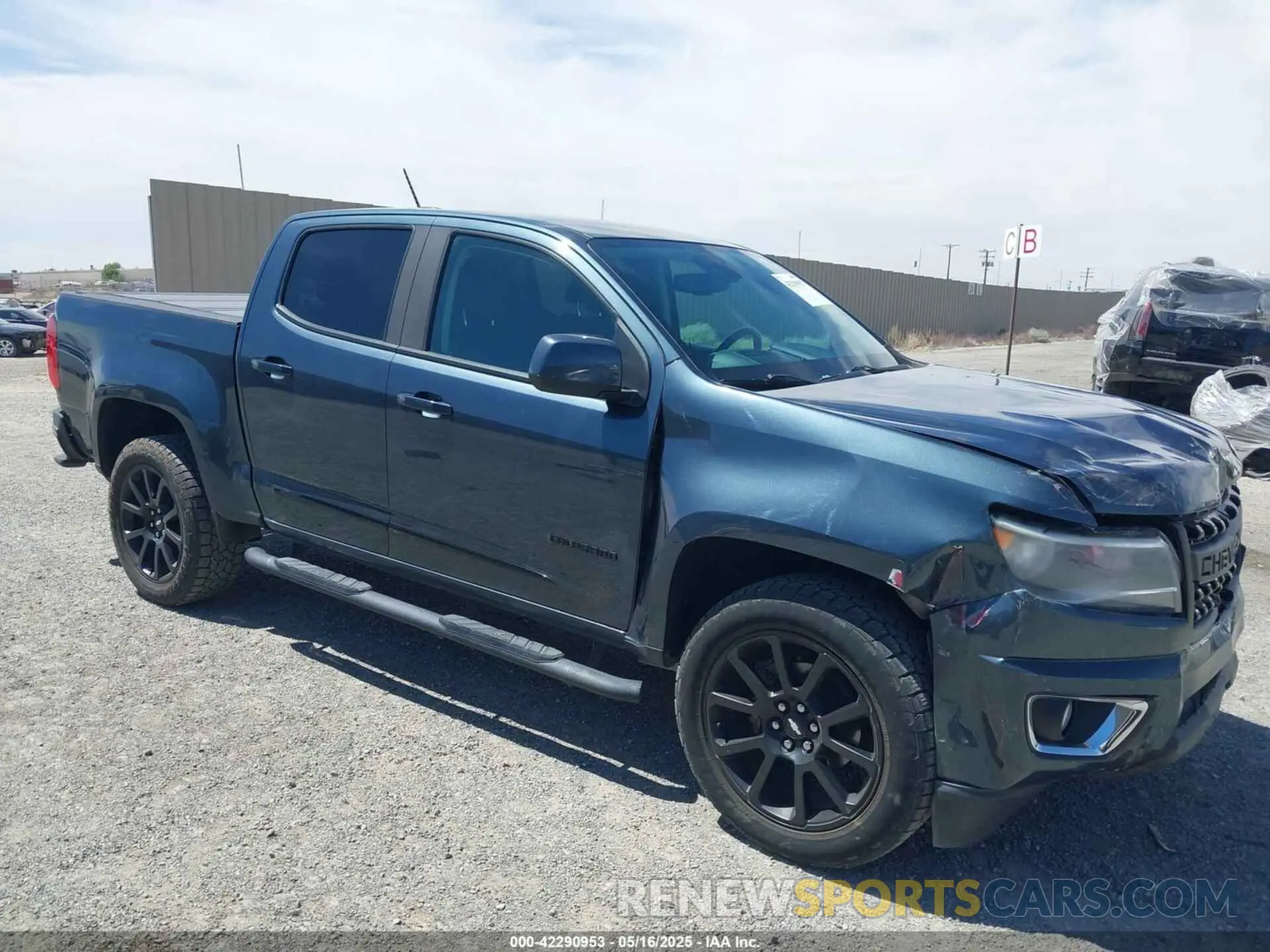 1 fotografías del automóvil dañado 1GCGSCEN9L1109361 CHEVROLET COLORADO 2020