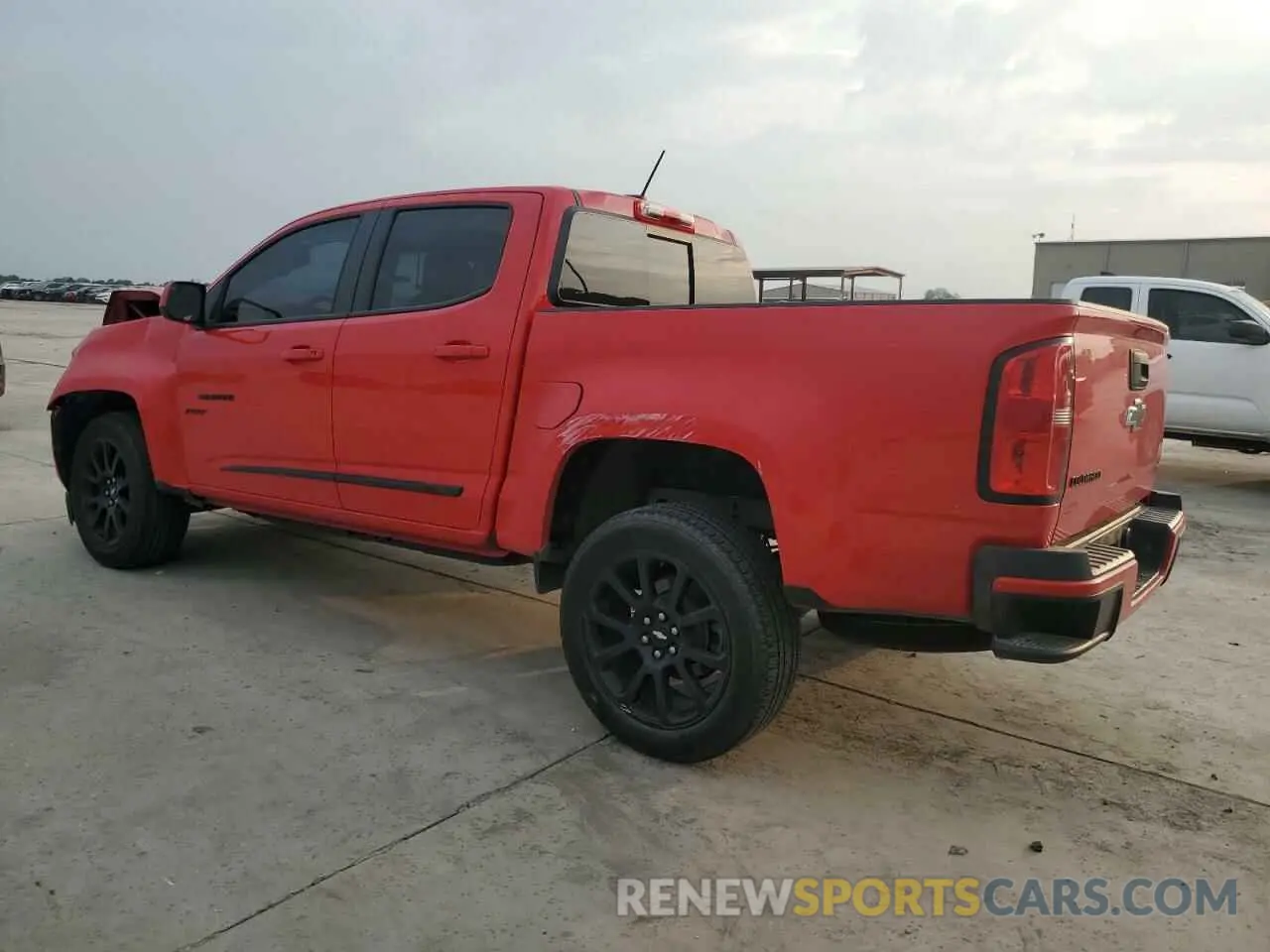 2 fotografías del automóvil dañado 1GCGSCENXL1128209 CHEVROLET COLORADO 2020