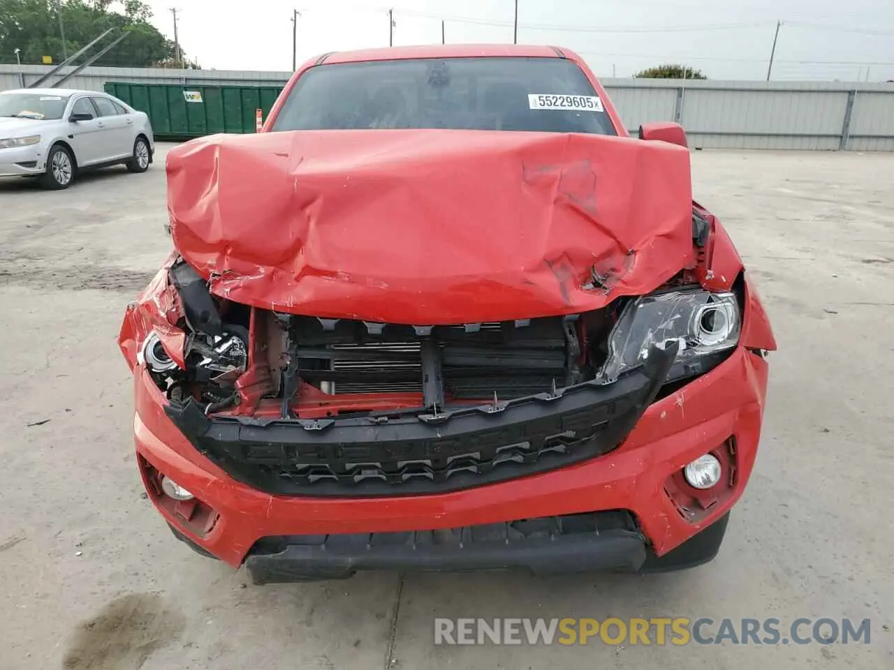 5 fotografías del automóvil dañado 1GCGSCENXL1128209 CHEVROLET COLORADO 2020