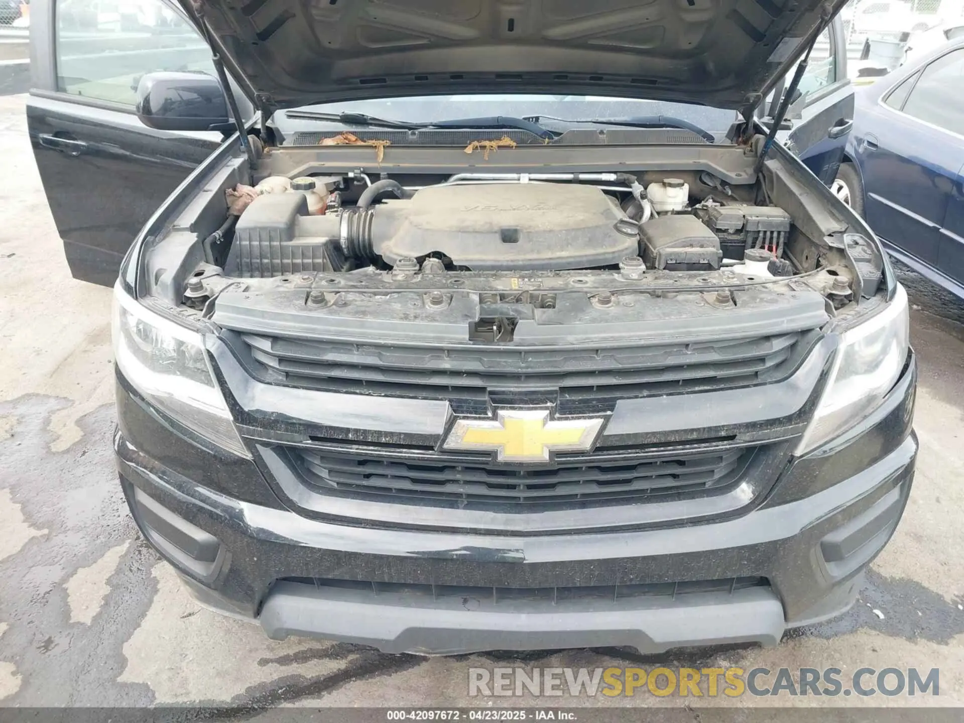 10 fotografías del automóvil dañado 1GCGTBEN0L1134432 CHEVROLET COLORADO 2020