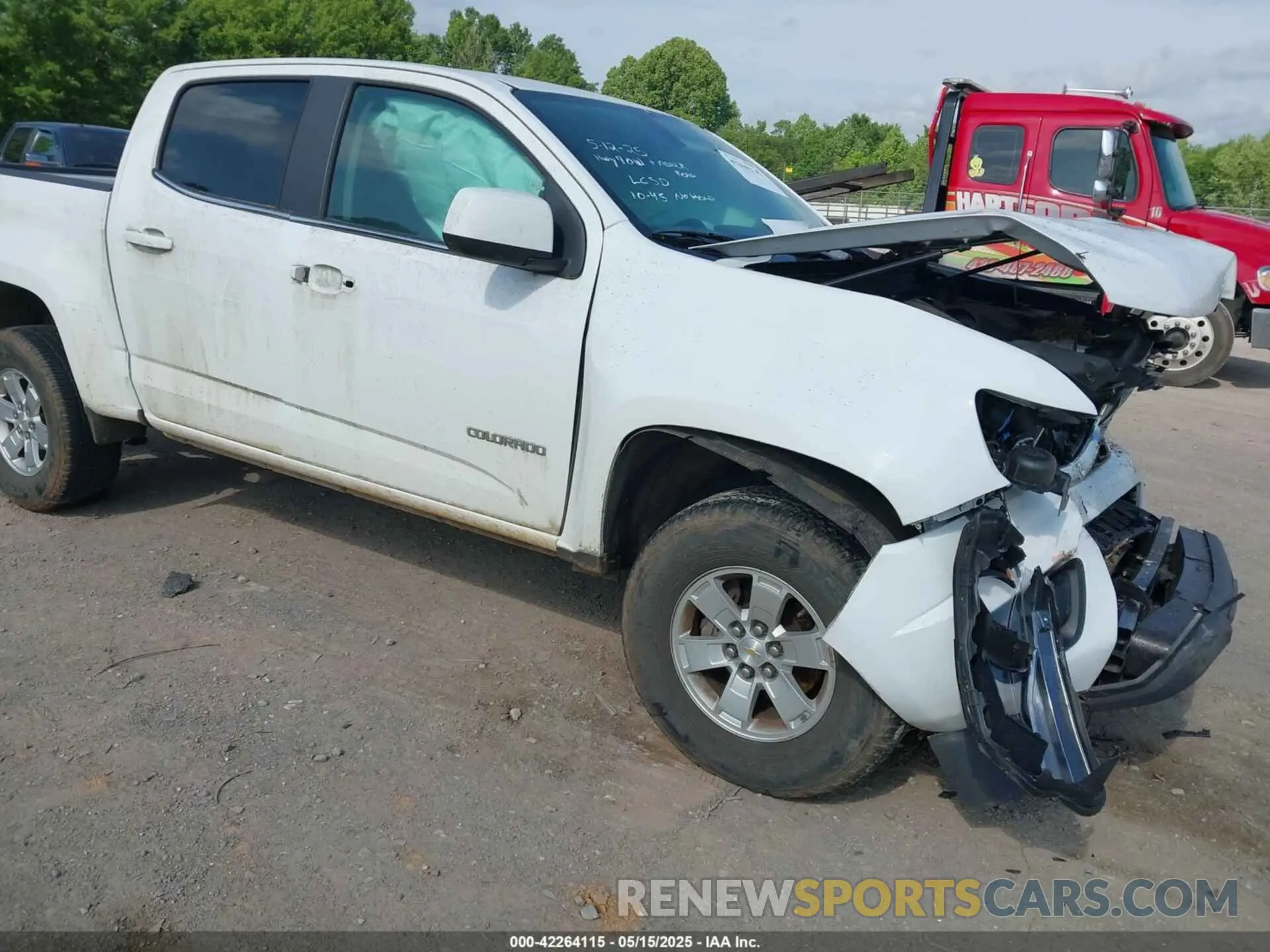 1 fotografías del automóvil dañado 1GCGTBEN0L1221649 CHEVROLET COLORADO 2020