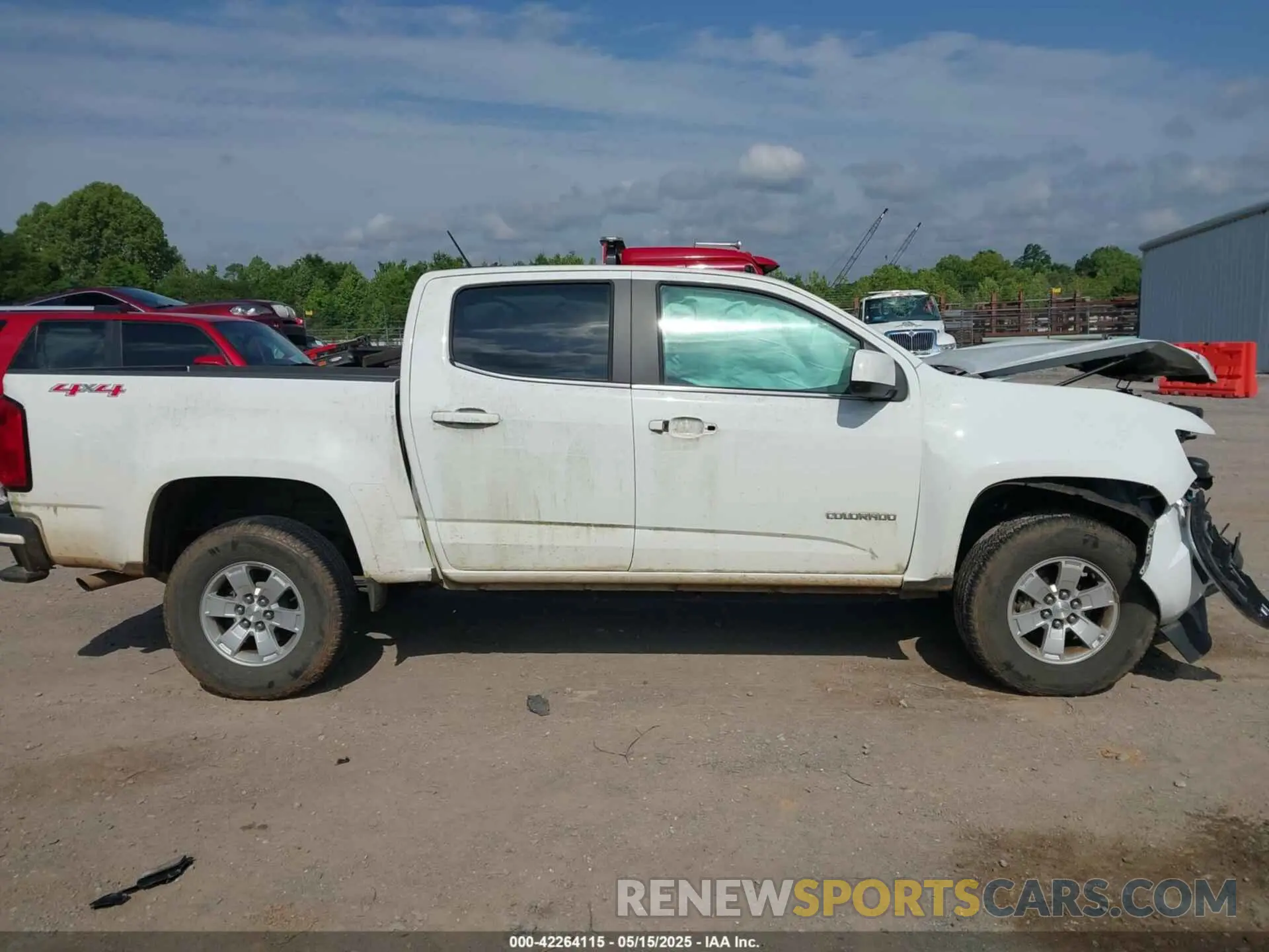 13 fotografías del automóvil dañado 1GCGTBEN0L1221649 CHEVROLET COLORADO 2020