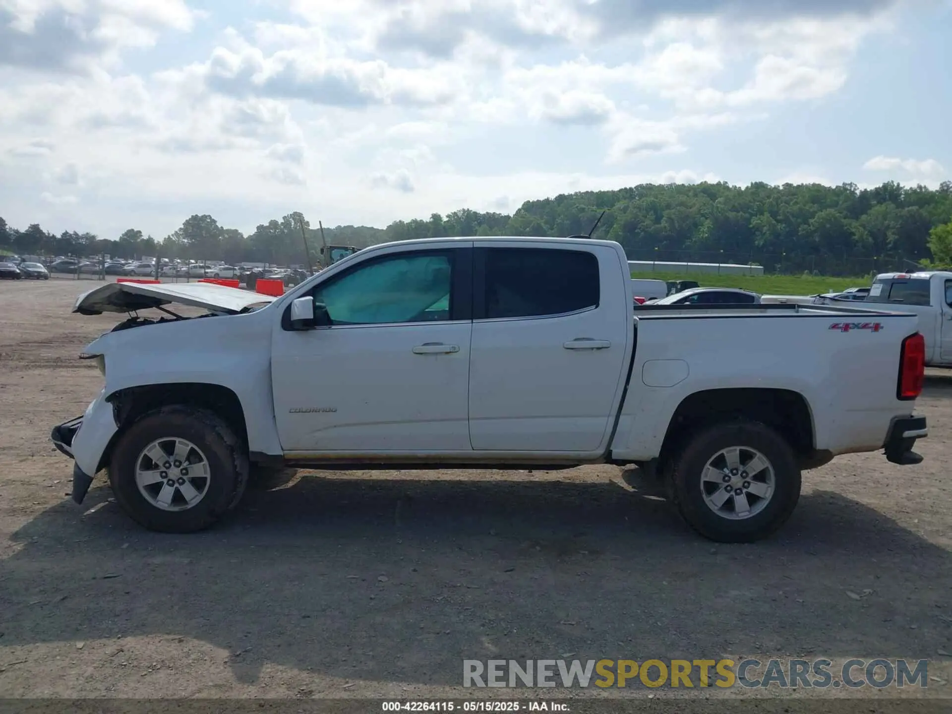 14 fotografías del automóvil dañado 1GCGTBEN0L1221649 CHEVROLET COLORADO 2020