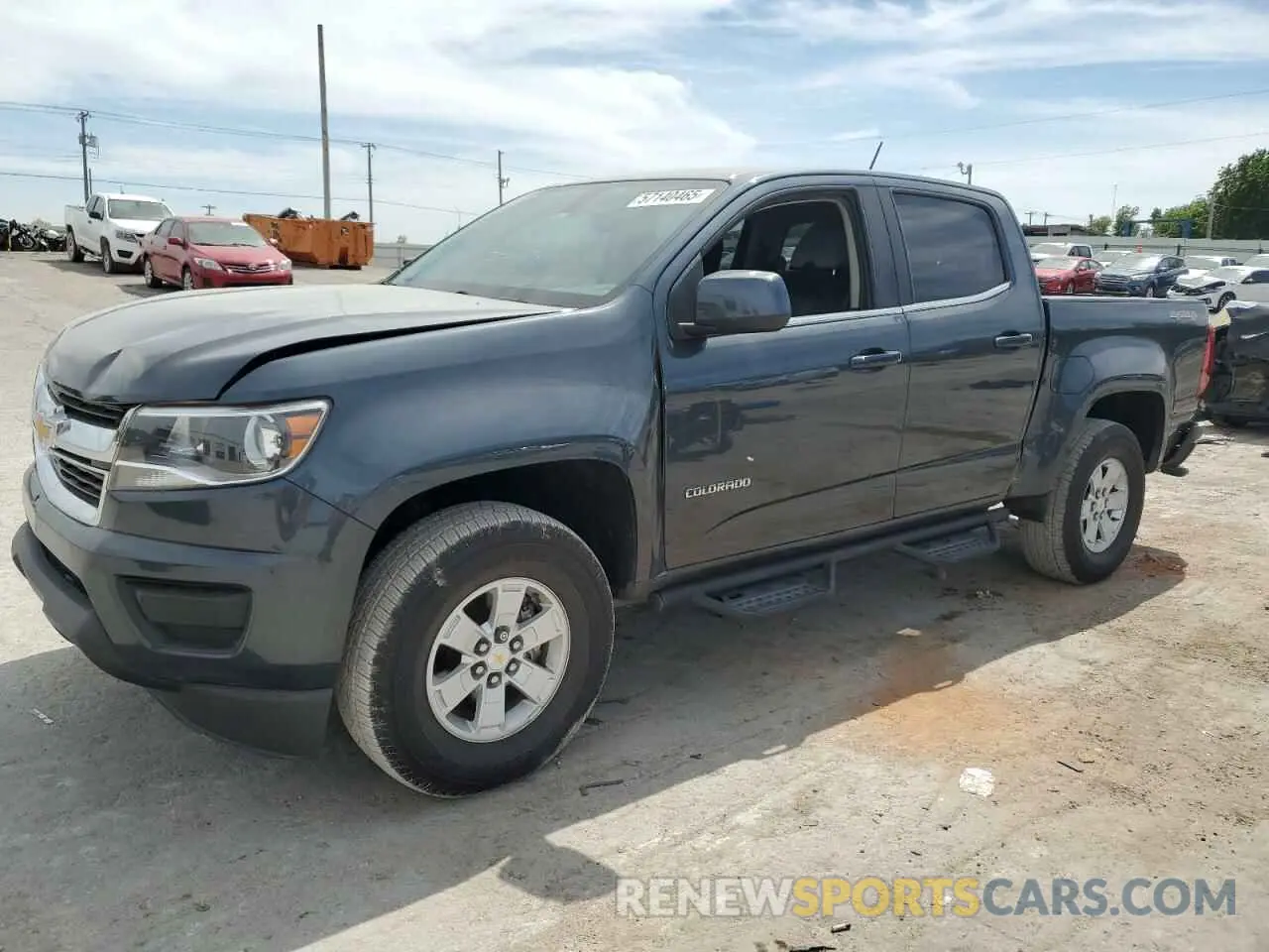 1 fotografías del automóvil dañado 1GCGTBEN1L1145469 CHEVROLET COLORADO 2020