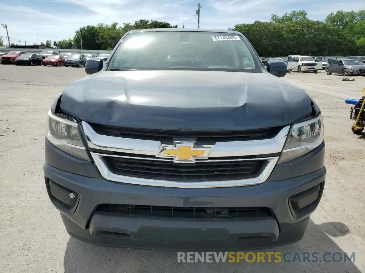 5 fotografías del automóvil dañado 1GCGTBEN1L1145469 CHEVROLET COLORADO 2020