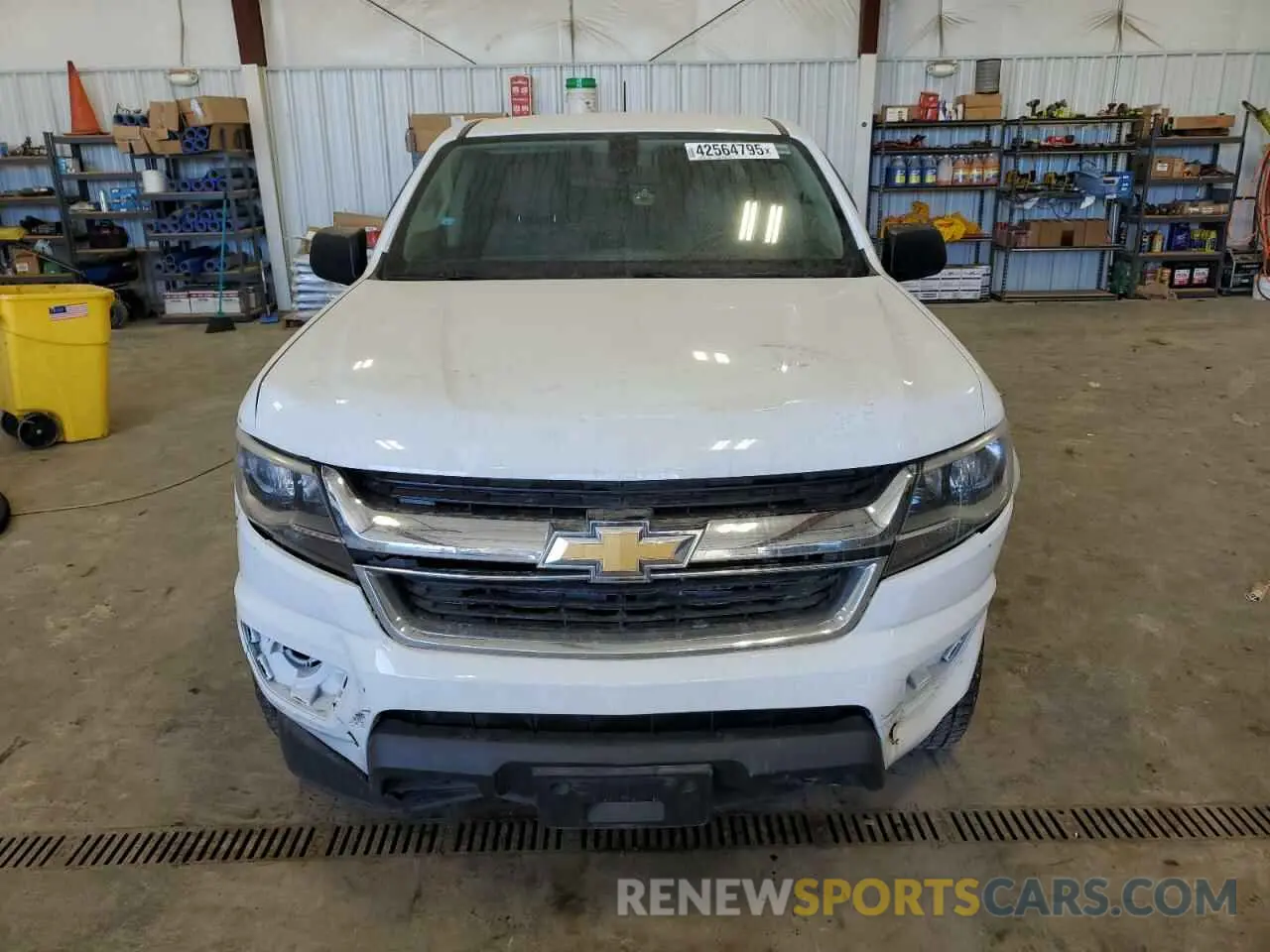5 fotografías del automóvil dañado 1GCGTBEN2L1163785 CHEVROLET COLORADO 2020