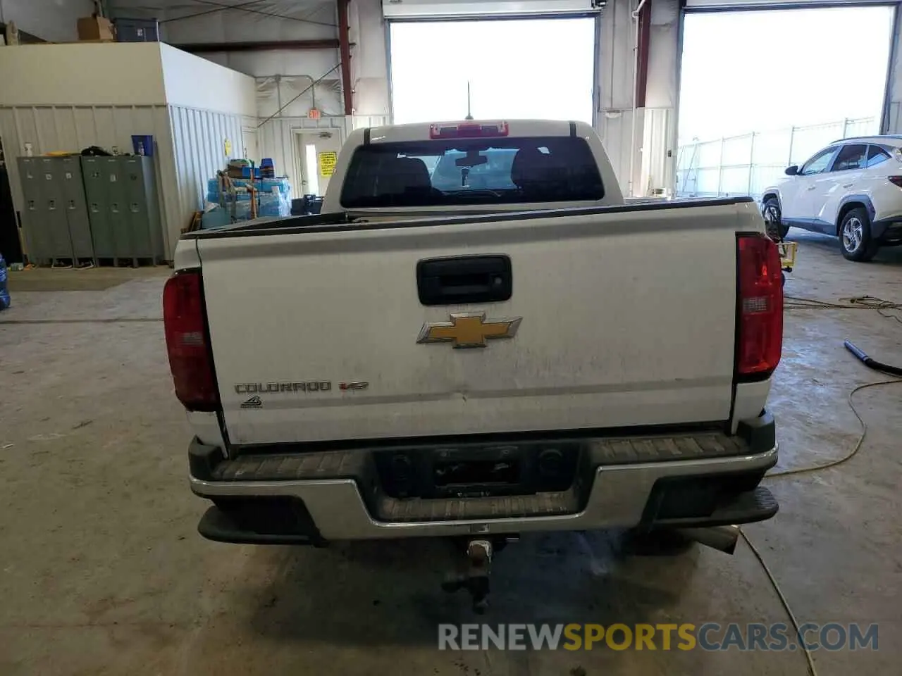 6 fotografías del automóvil dañado 1GCGTBEN2L1163785 CHEVROLET COLORADO 2020