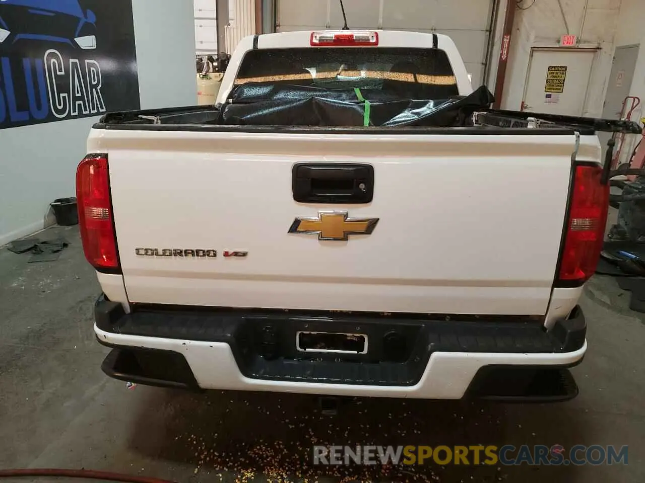 6 fotografías del automóvil dañado 1GCGTBEN5L1220710 CHEVROLET COLORADO 2020