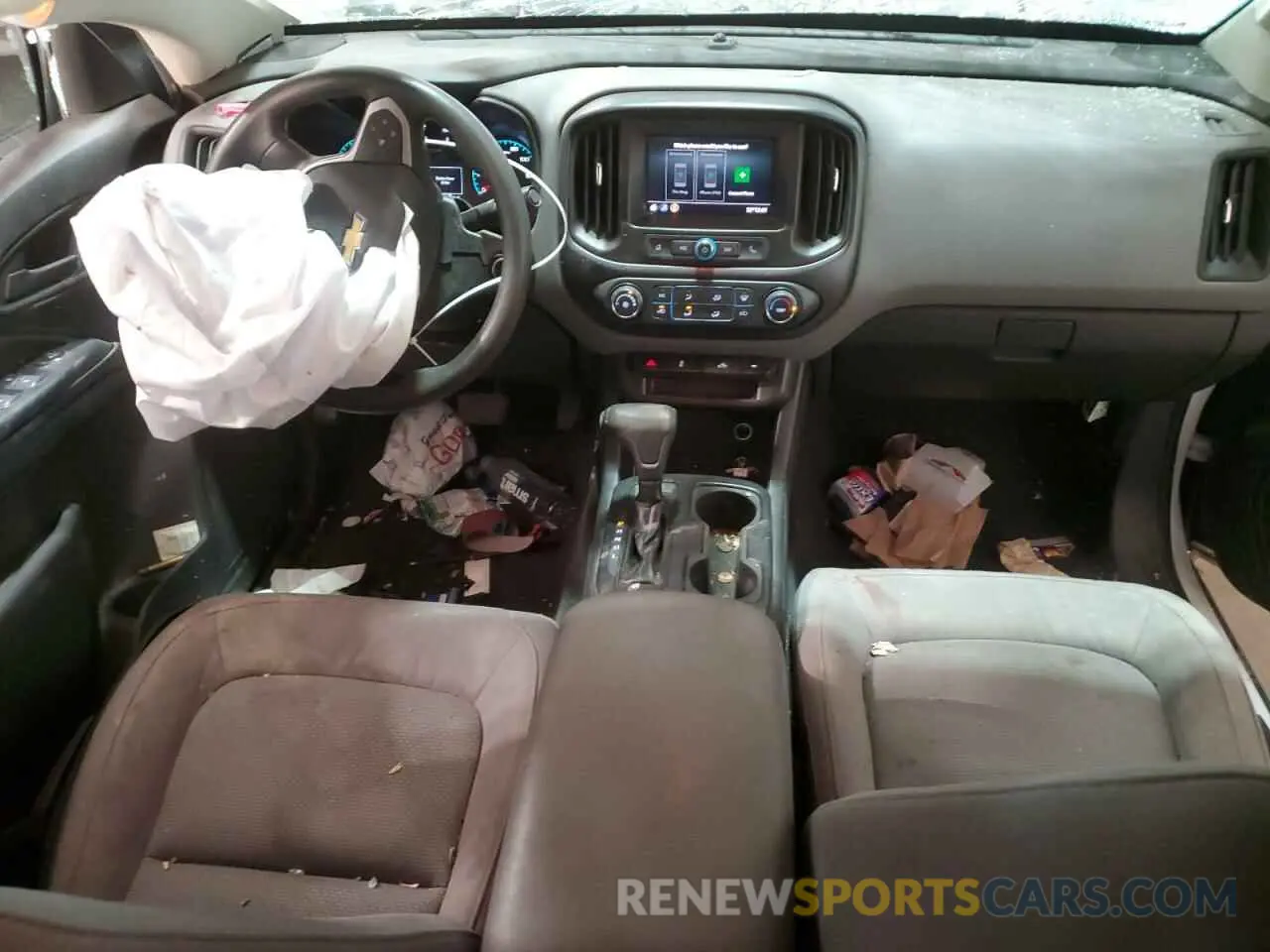 8 fotografías del automóvil dañado 1GCGTBEN5L1220710 CHEVROLET COLORADO 2020