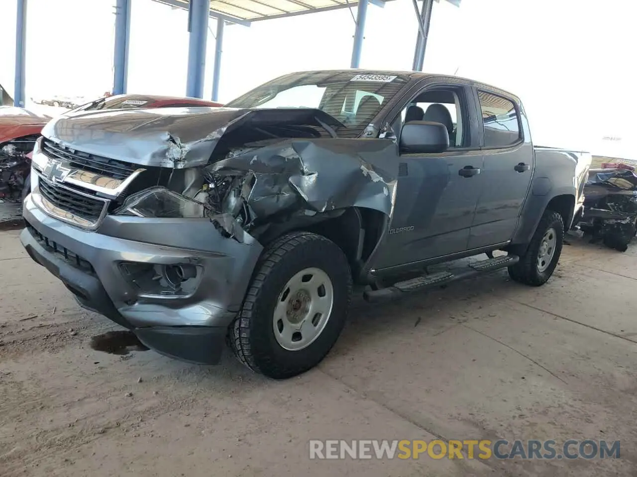 1 fotografías del automóvil dañado 1GCGTBEN6L1117067 CHEVROLET COLORADO 2020