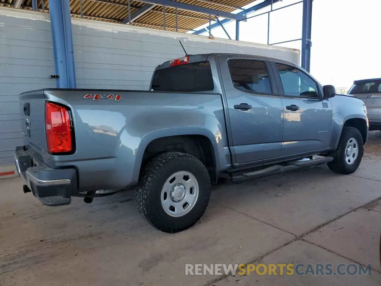 3 fotografías del automóvil dañado 1GCGTBEN6L1117067 CHEVROLET COLORADO 2020