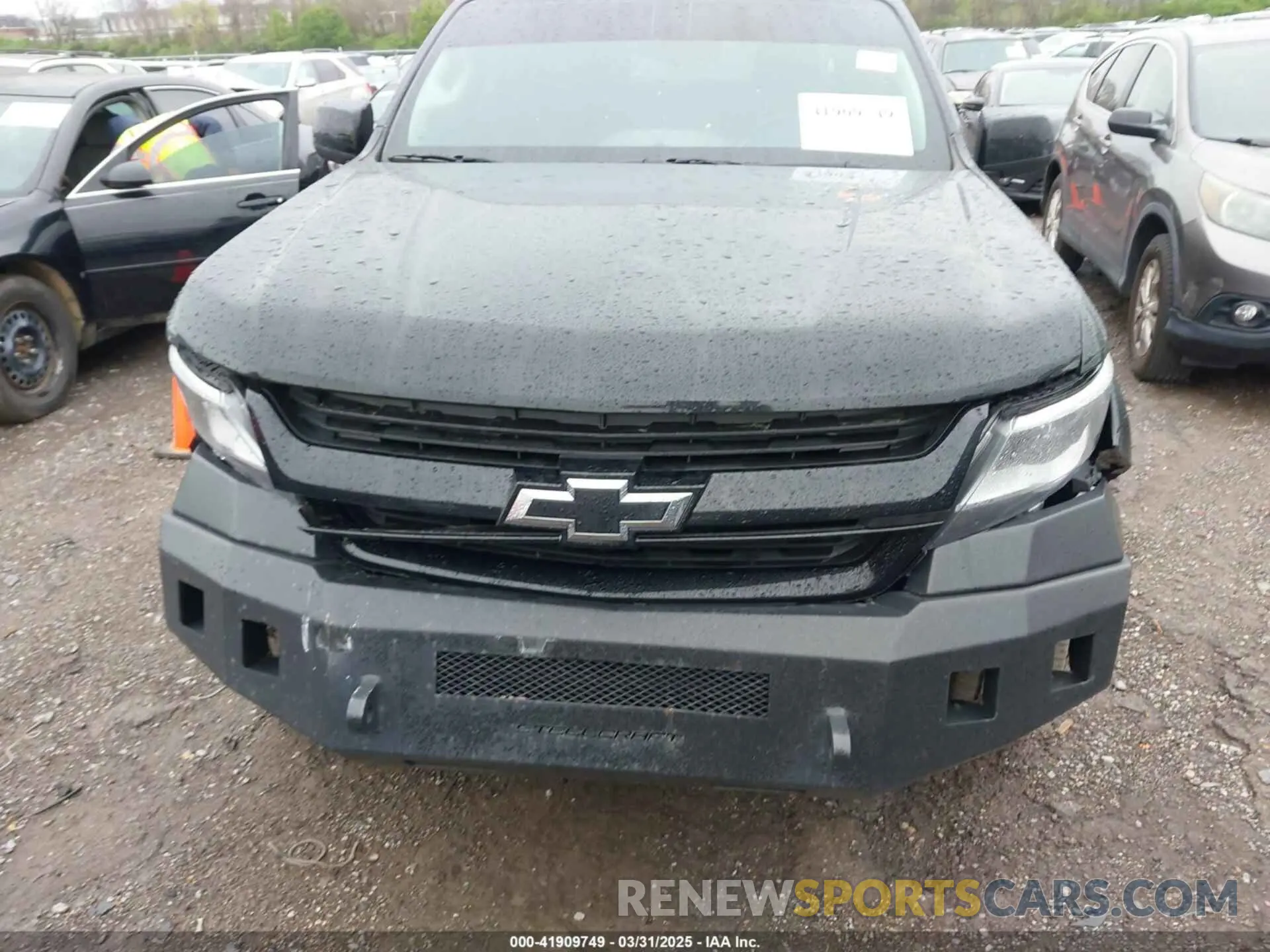 12 fotografías del automóvil dañado 1GCGTBEN9L1140648 CHEVROLET COLORADO 2020