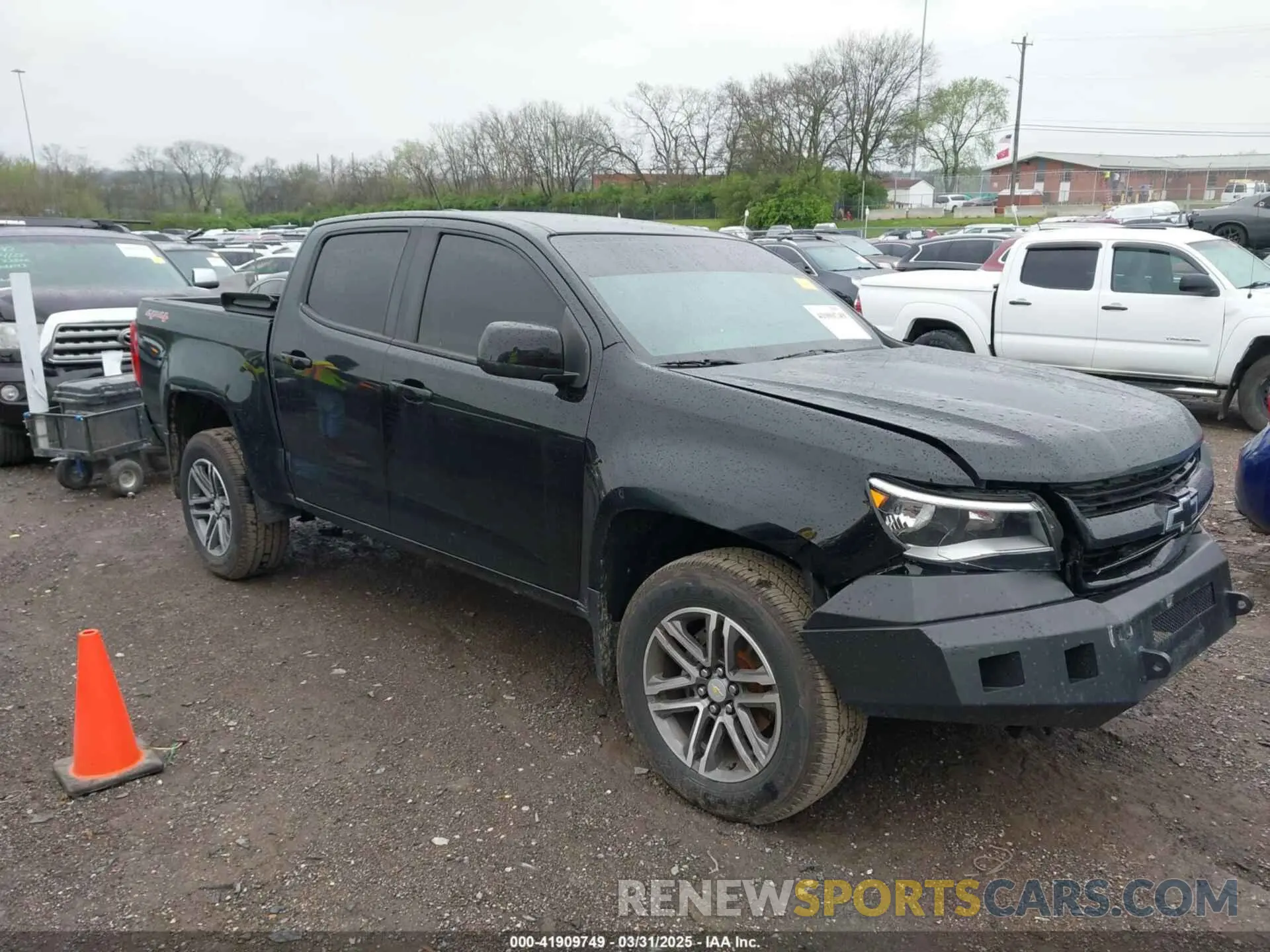 13 fotografías del automóvil dañado 1GCGTBEN9L1140648 CHEVROLET COLORADO 2020