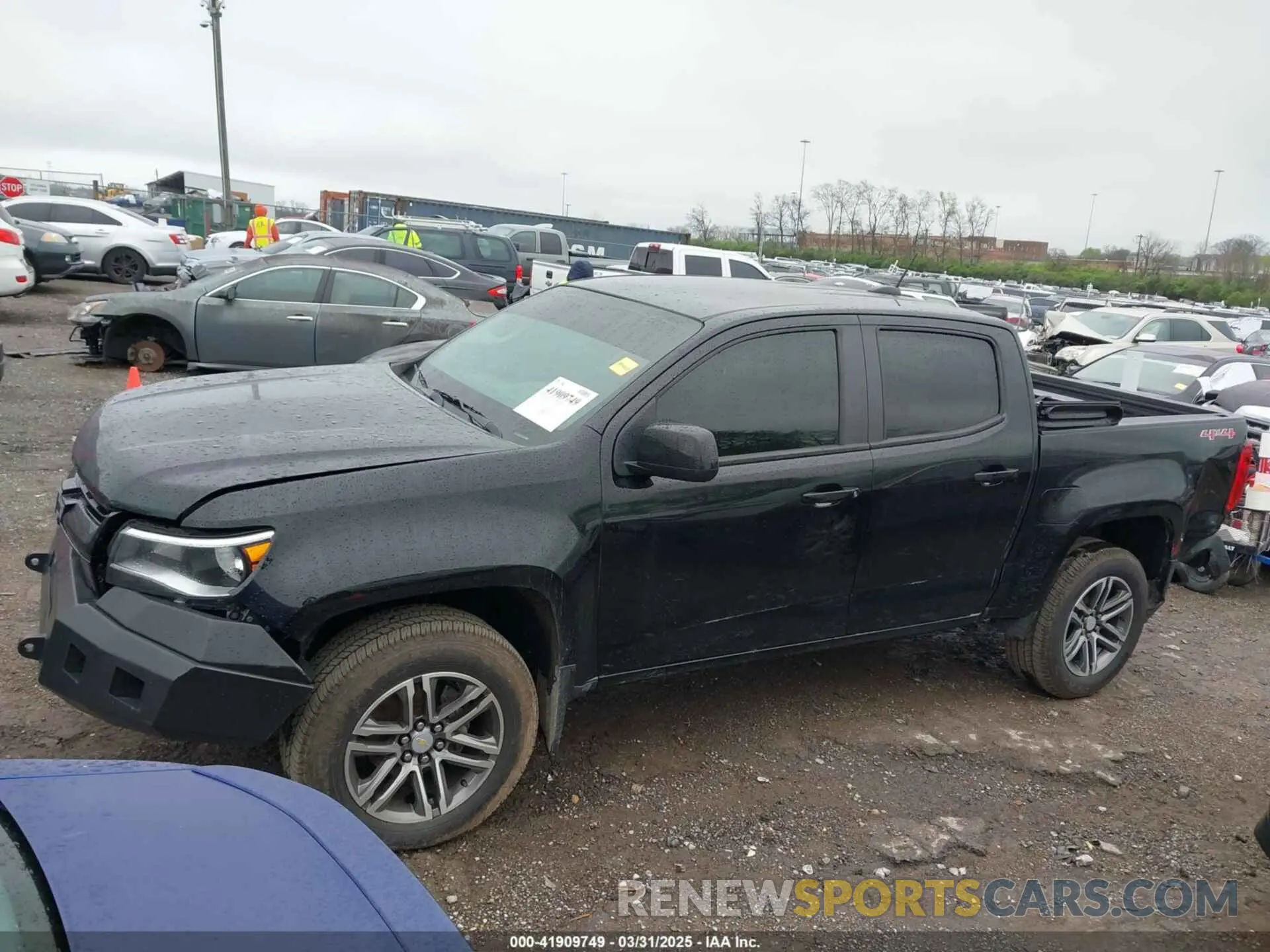 14 fotografías del automóvil dañado 1GCGTBEN9L1140648 CHEVROLET COLORADO 2020