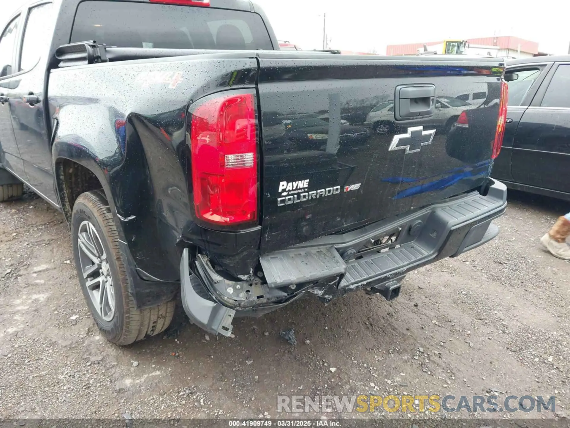 6 fotografías del automóvil dañado 1GCGTBEN9L1140648 CHEVROLET COLORADO 2020