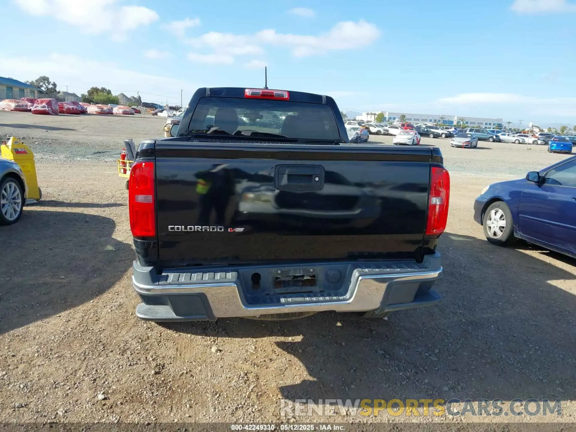 16 fotografías del automóvil dañado 1GCGTBENXL1212795 CHEVROLET COLORADO 2020