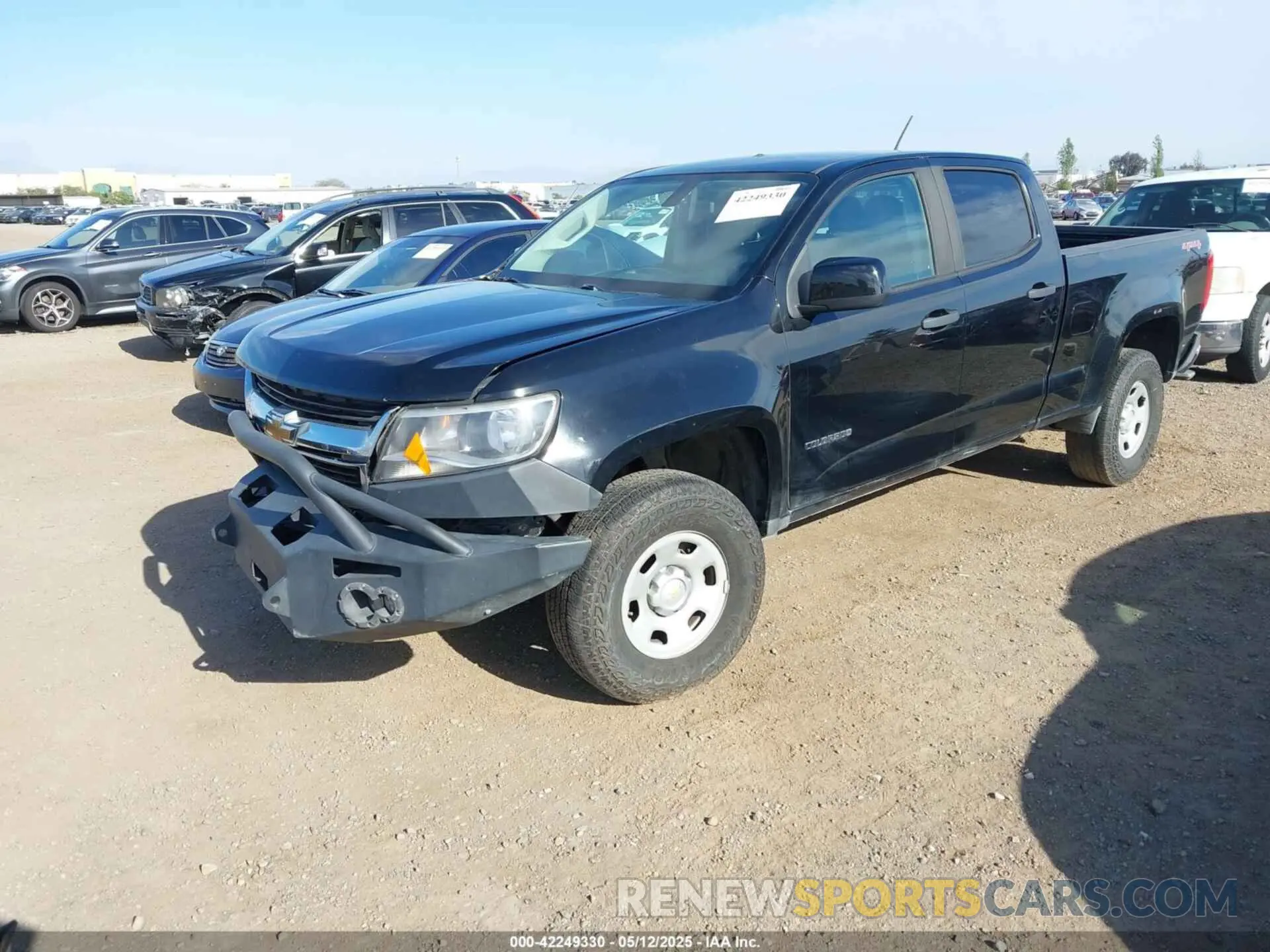 2 fotografías del automóvil dañado 1GCGTBENXL1212795 CHEVROLET COLORADO 2020