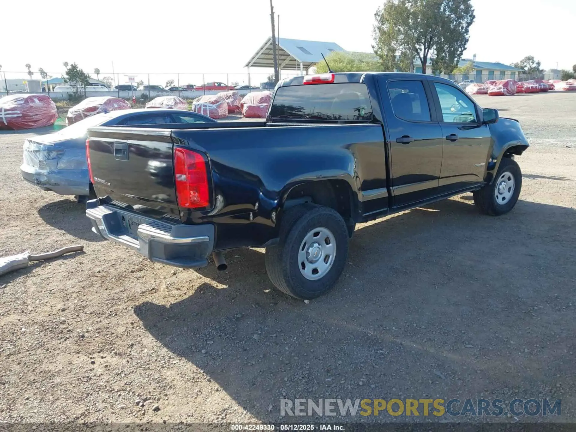 4 fotografías del automóvil dañado 1GCGTBENXL1212795 CHEVROLET COLORADO 2020
