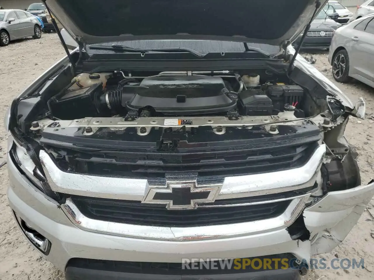 11 fotografías del automóvil dañado 1GCGTCEN0L1158851 CHEVROLET COLORADO 2020