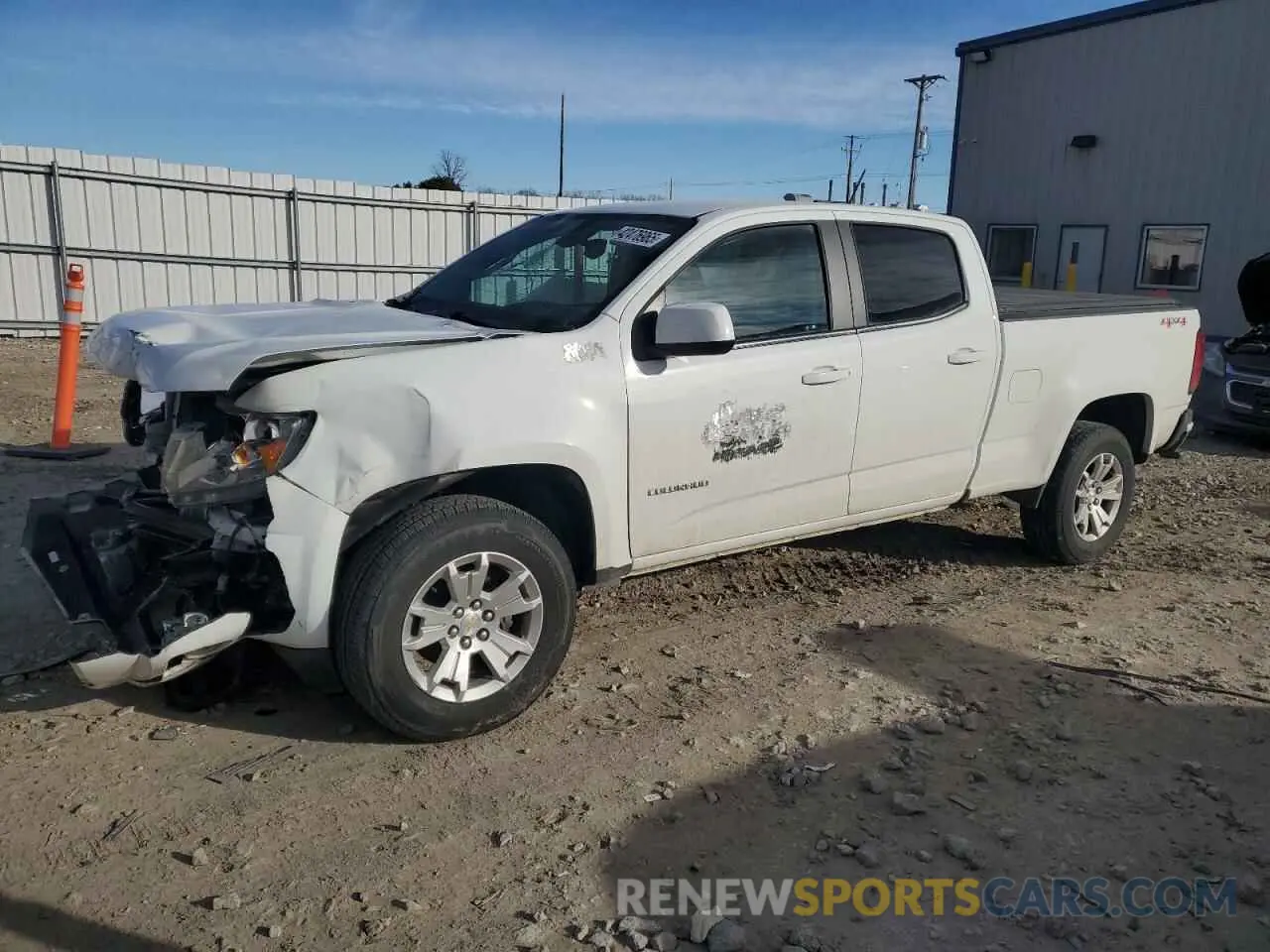 1 fotografías del automóvil dañado 1GCGTCEN3L1219304 CHEVROLET COLORADO 2020
