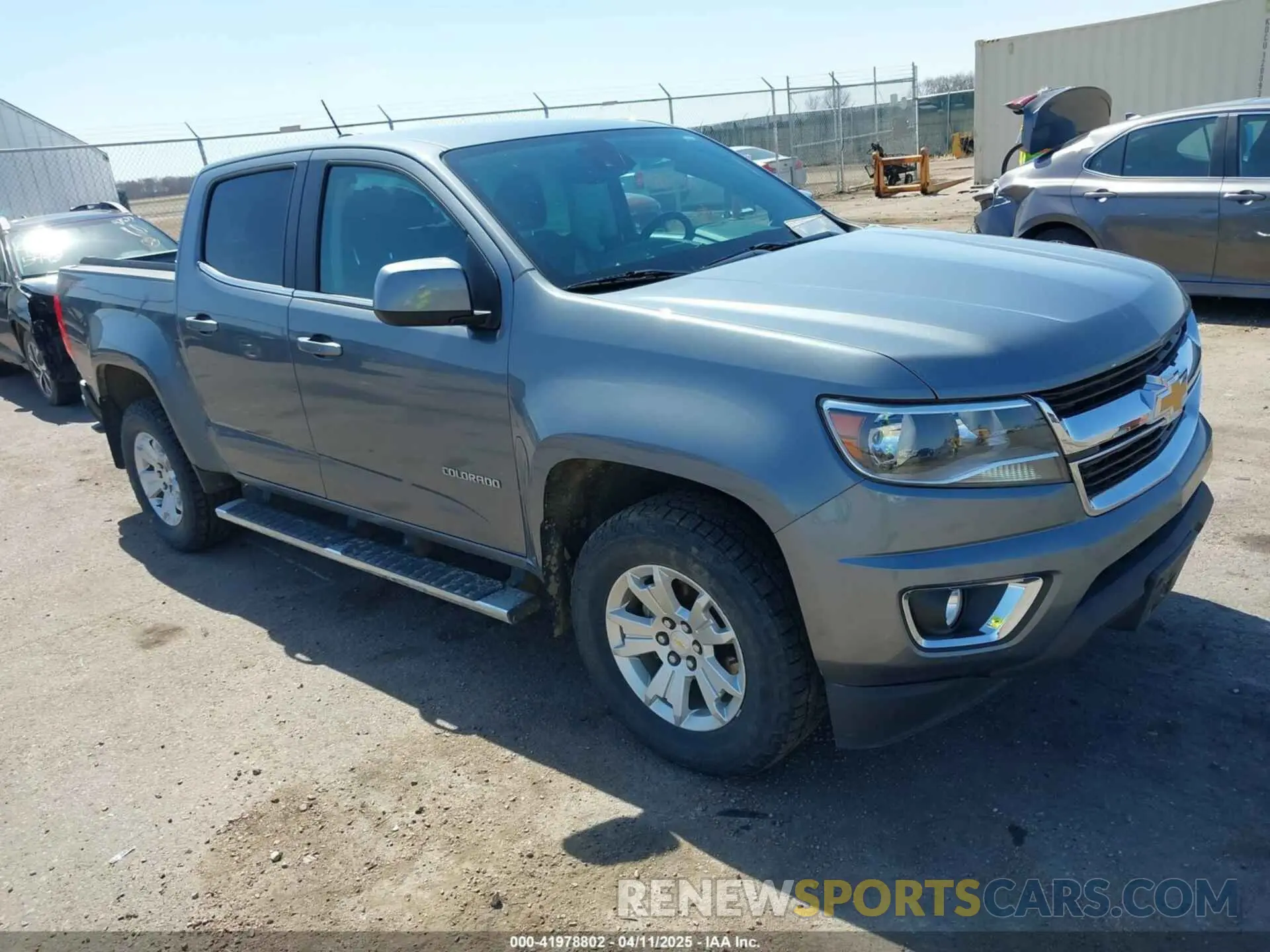 1 fotografías del automóvil dañado 1GCGTCEN5L1203881 CHEVROLET COLORADO 2020
